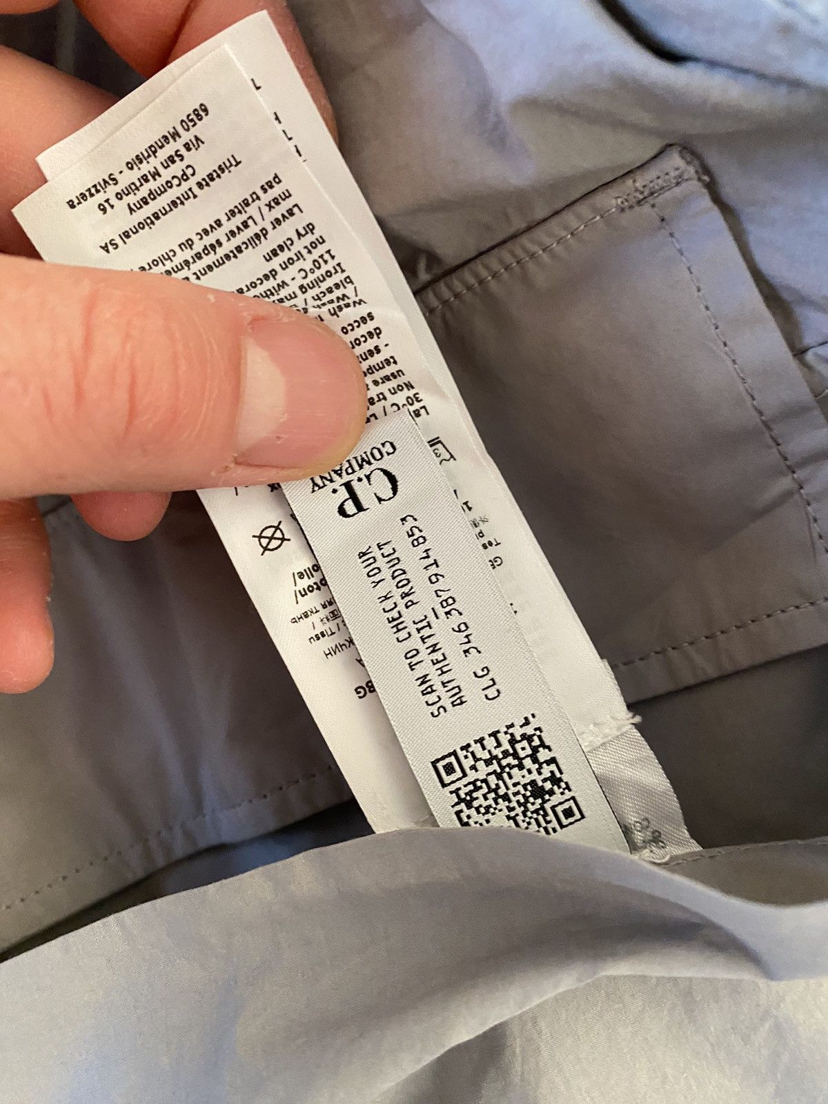 C.P. Company CP Company shirt, size XXXL, gray, multi-pocket, new Size US XXL / EU 58 / 5 - 10 Thumbnail