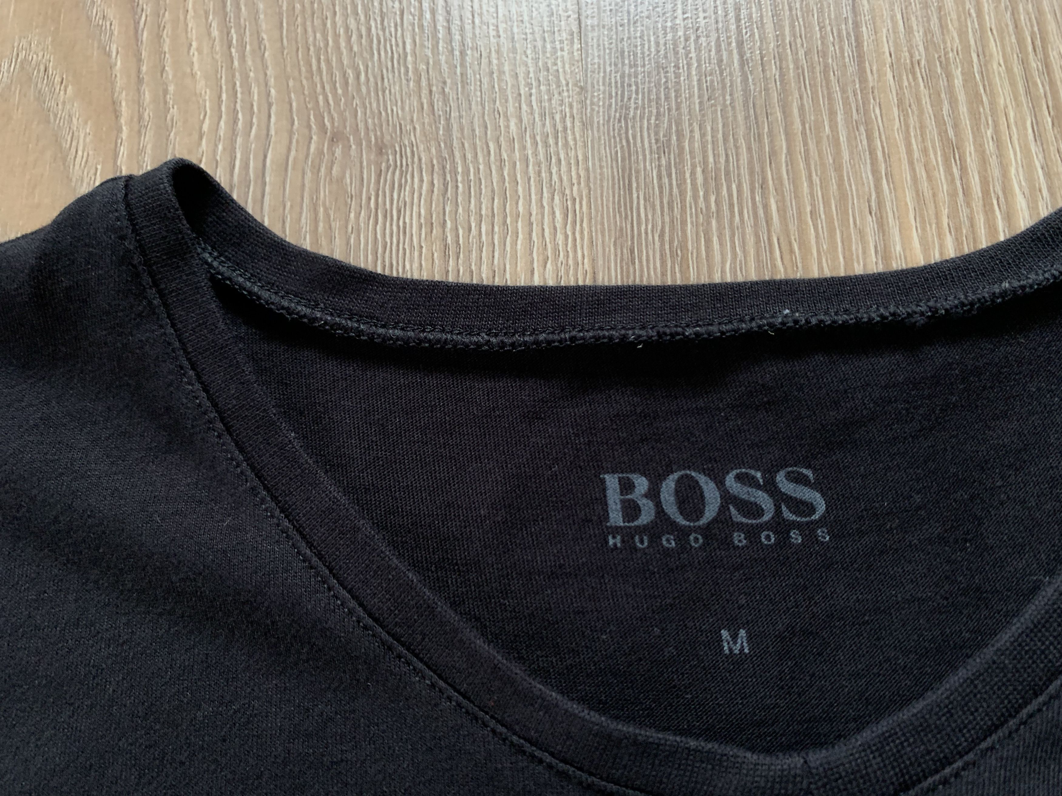 Hugo Boss Mens Hugo Boss Basic Black T Shirt Size US L / EU 52-54 / 3 - 5 Thumbnail