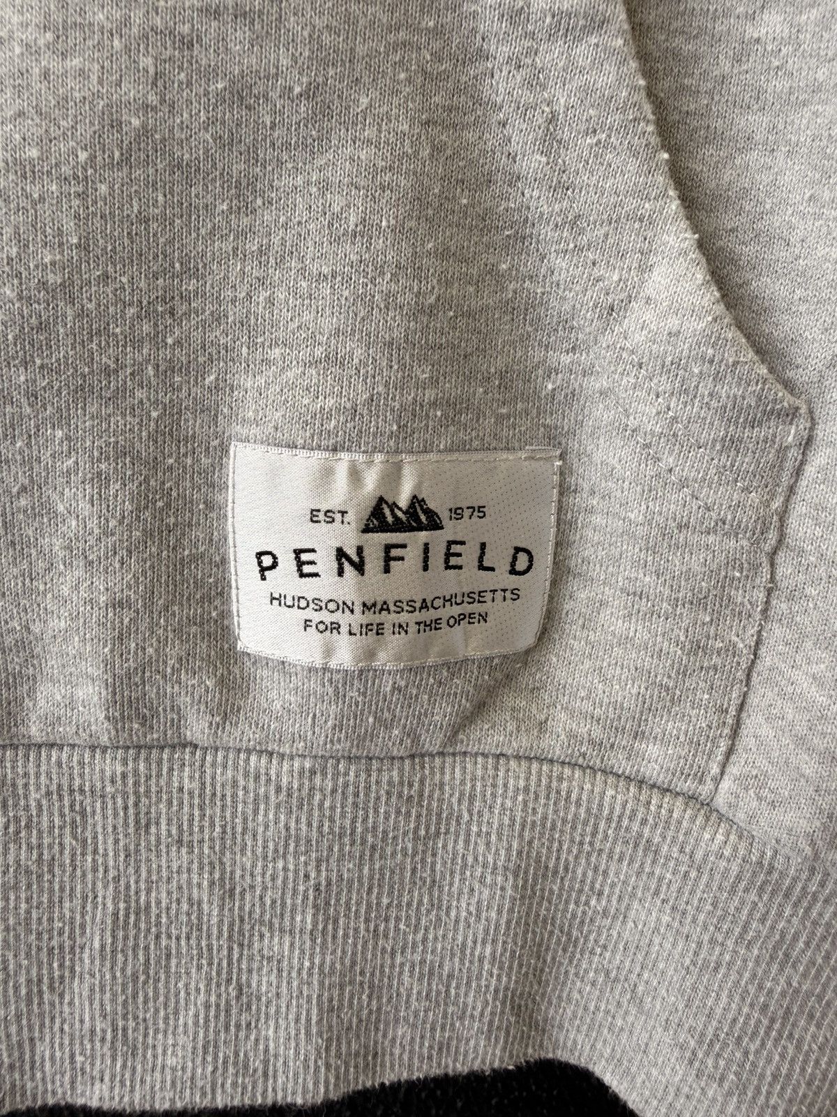 Penfield Penfield Camo Bear Logo Hoodie Hooded Sweatshirt Grey Size M Size US M / EU 48-50 / 2 - 3 Thumbnail