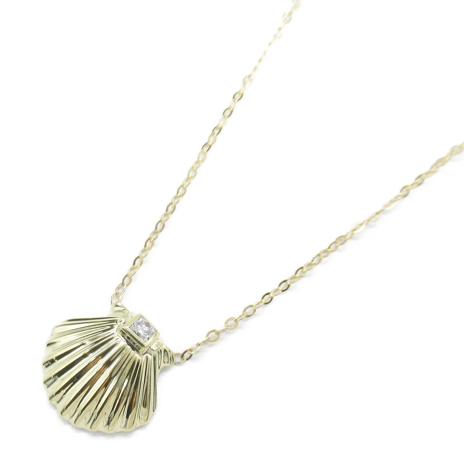 Tiffany & Co. Tiffany Co 1P Diamond Necklace K18 (Yellow Gold) Clear Size ONE SIZE - 1 Thumbnail