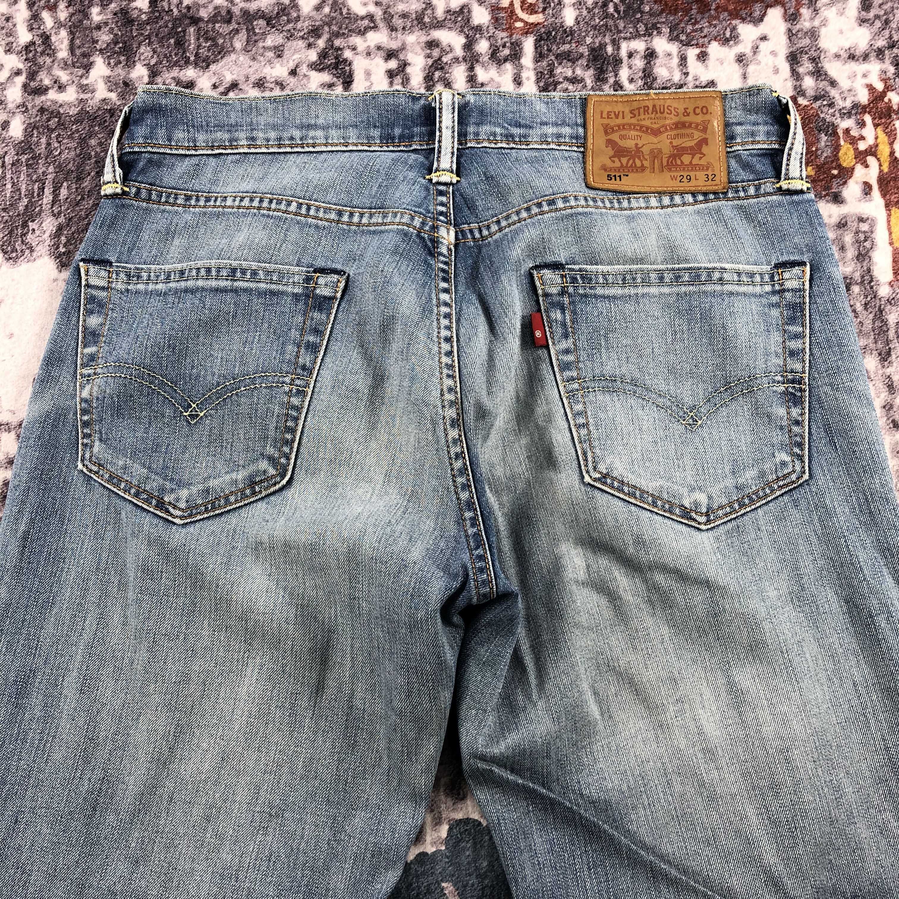Levi's × Vintage Vintage Blue Wash Levis 511 Jeans-JM2206 Size US 31 - 5 Thumbnail