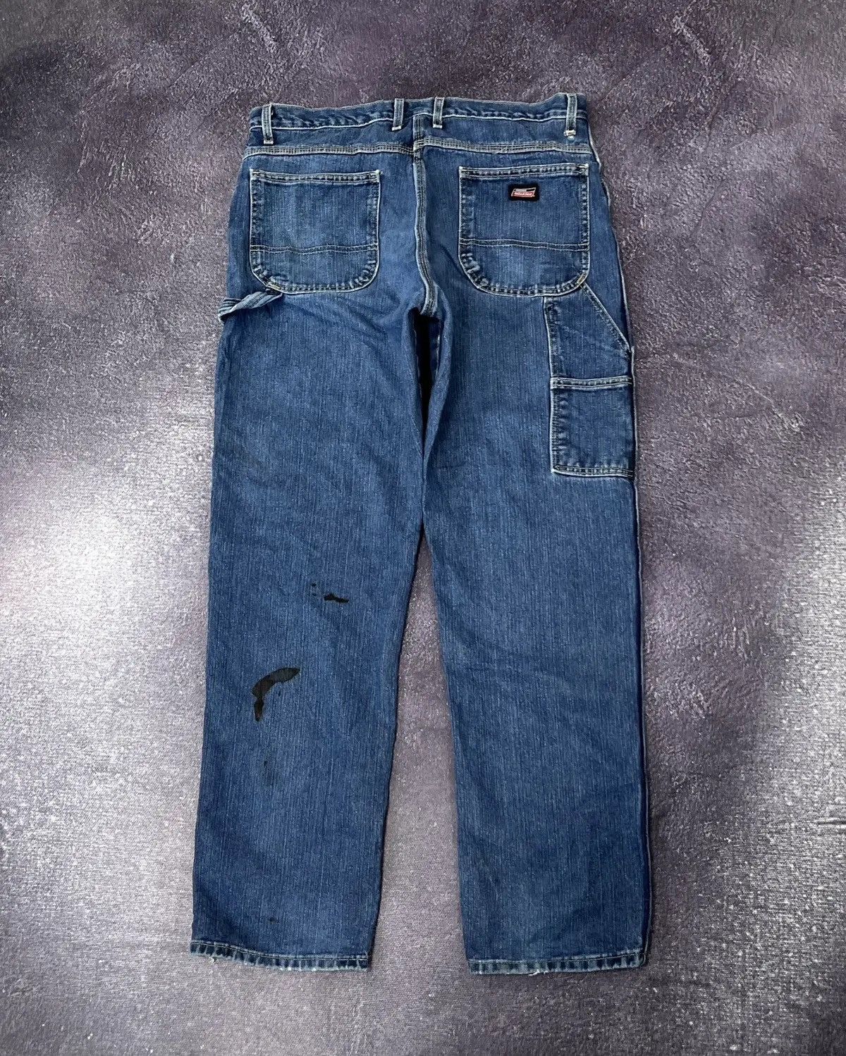 Dickies Vintage Dickies Y2K Blue Work Hype Baggy Jeans Size US 36 / EU 52 - 1 Thumbnail