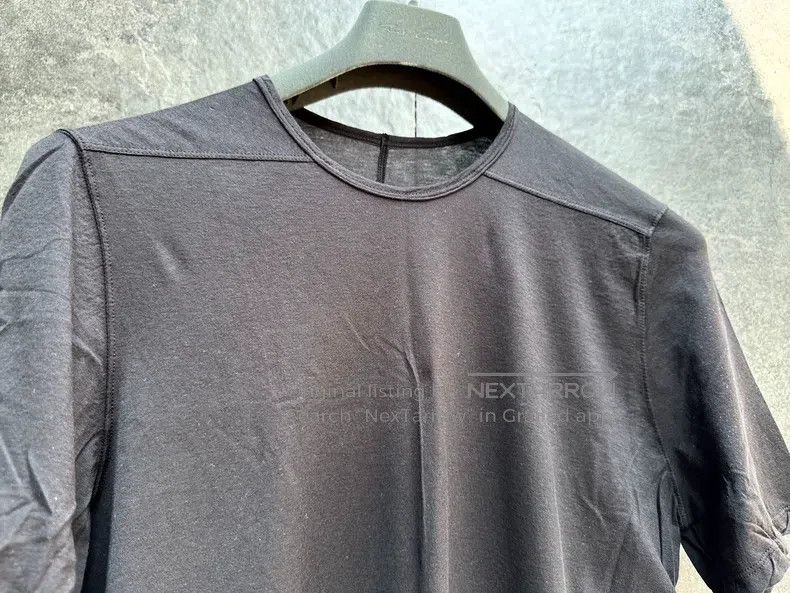Rick Owens RICK OWENS Black short-sleeved T-shirt Size US S / EU 44-46 / 1 - 2 Thumbnail