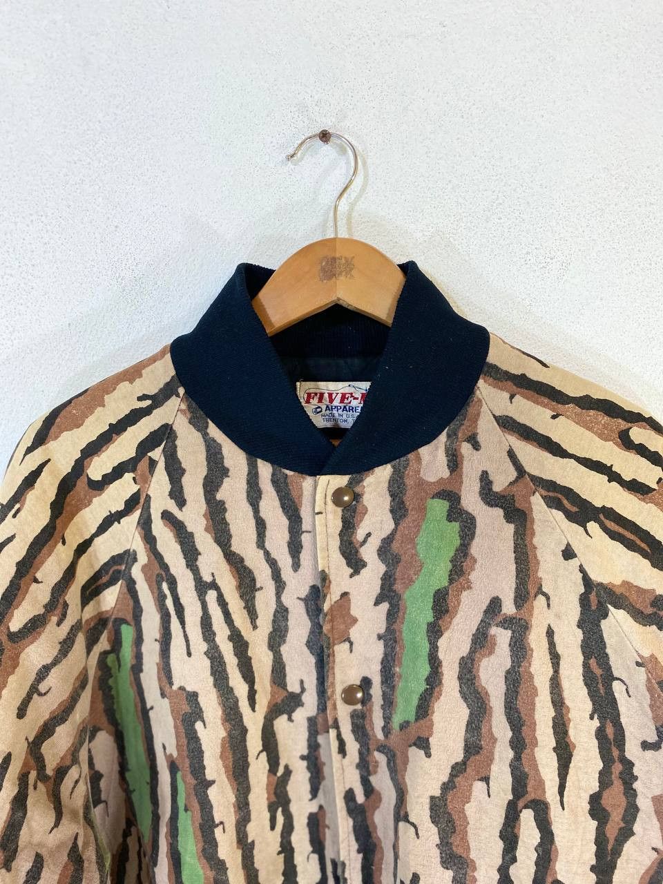 Vintage vintage five-m desert camo bomber jacket made in usa Size US XL / EU 56 / 4 - 3 Thumbnail