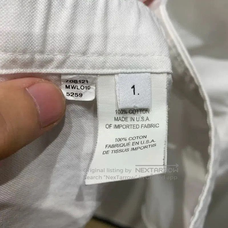 Thom Browne Thom Browne Classic White Cotton Dress Shirt . Size US M / EU 48-50 / 2 - 8 Thumbnail
