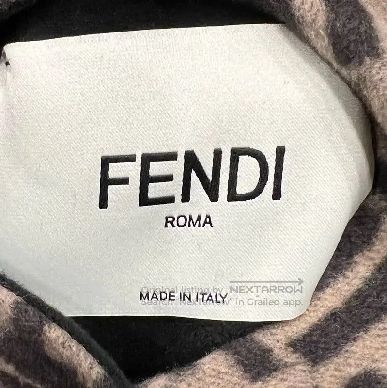 Fendi Fendi Color Blocked Cashmere Jacket for Women . Size S / US 4 / IT 40 - 4 Thumbnail