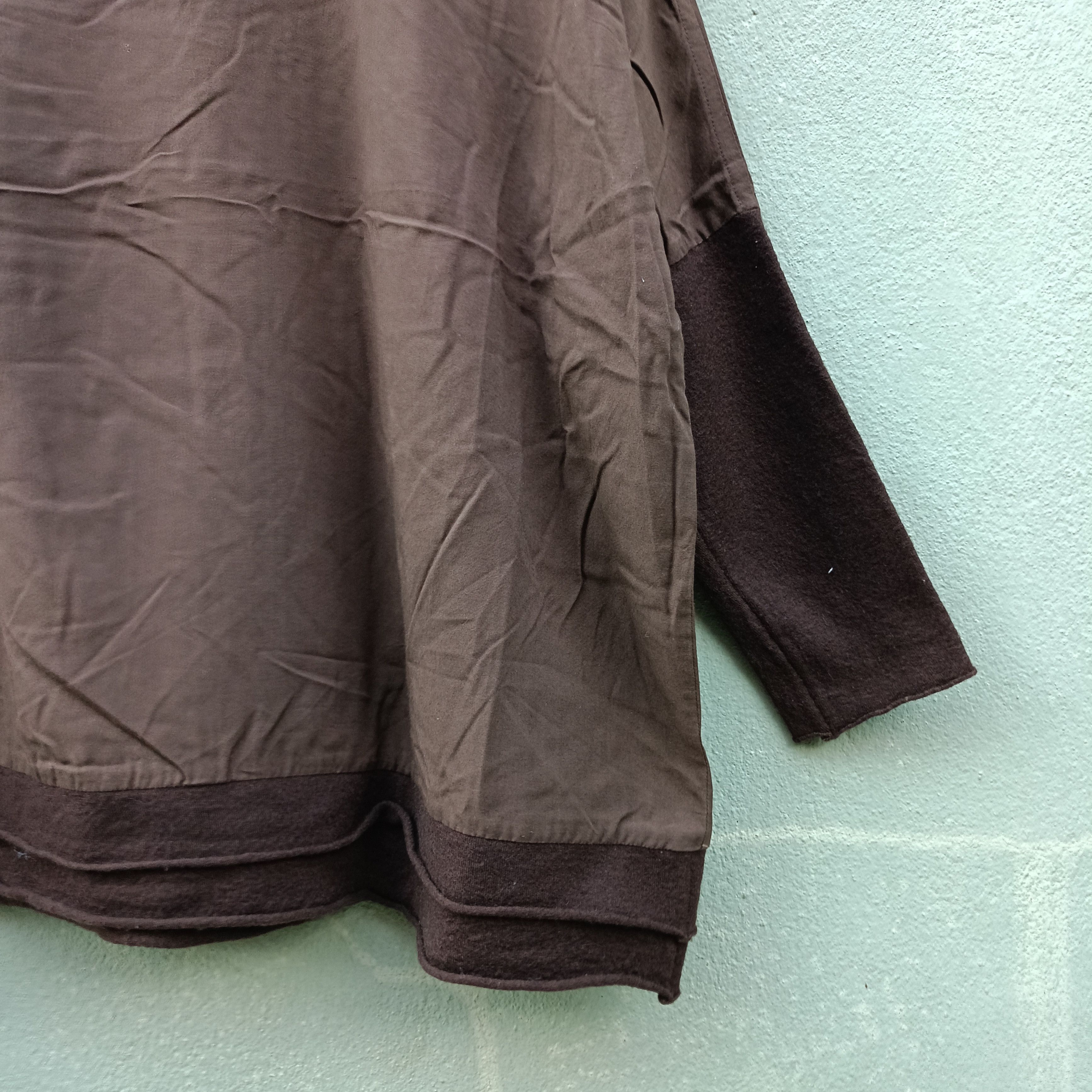Japanese Brand IFCET Brown Long Sleeve Sweater Size XXL / US 16-18 / IT 52-54 - 7 Thumbnail