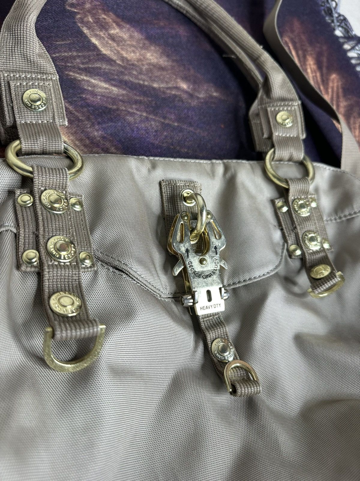 George Gina & Lucy George Gina & Lucy (S) MUTTY Y2K GGL Nylon Shoulder Handbag Size ONE SIZE - 2 Thumbnail