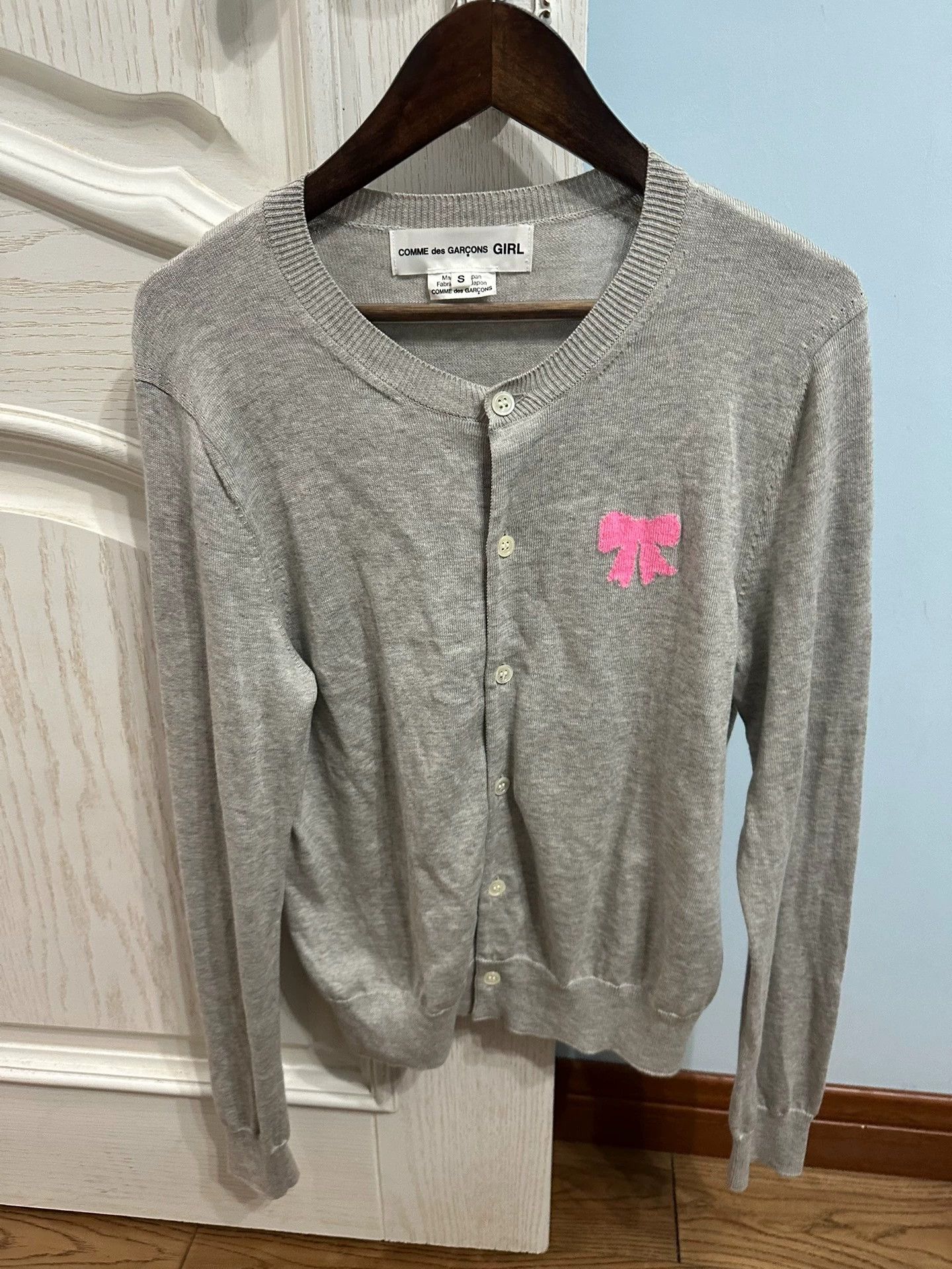 Comme des Garcons CDG GIRL Bow Cardigan Size S / US 4 / IT 40 - 1 Thumbnail