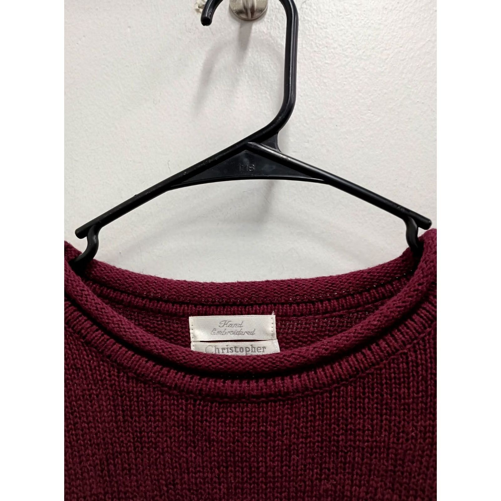 Vintage VINTAGE Christopher & Banks Sweater Womens Large Red Emnroidered Grandma VTG 90s Bird Size L / US 10 / IT 46 - 5 Thumbnail