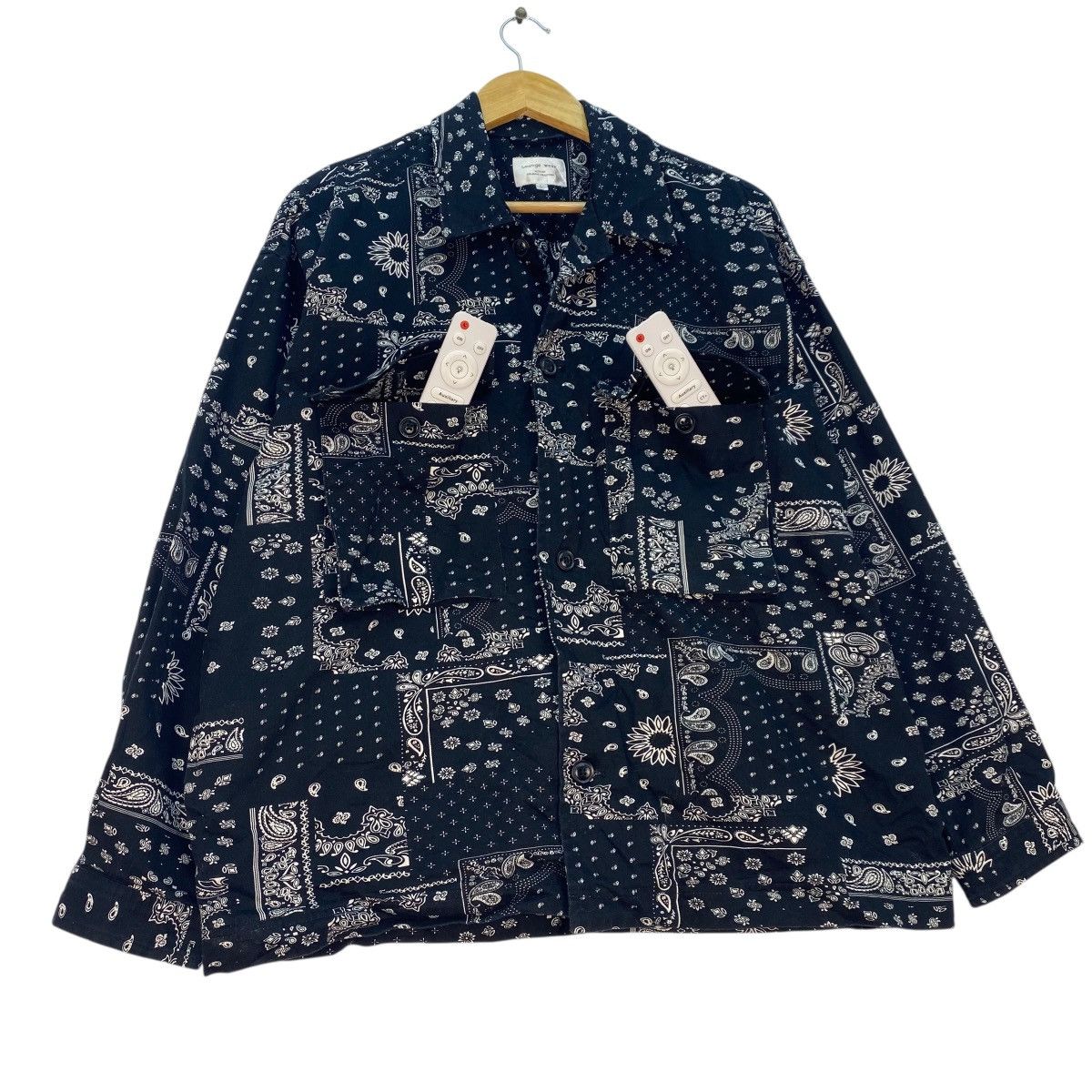 Japanese Brand 💥Lounge Wear Paisley Button Shirt Jacket Size US M / EU 48-50 / 2 - 3 Thumbnail