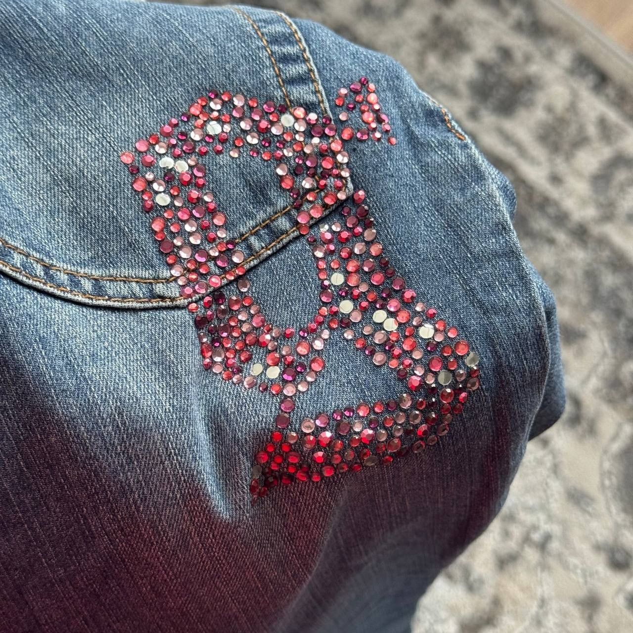 John Galliano John Galliano Vintage Slim Glitter Jeans Size US 26 / EU 42 - 4 Thumbnail