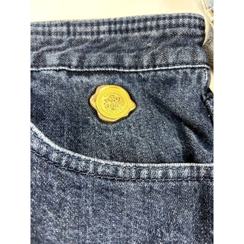 JNCO × Southpole × Vintage Vintage 90s Crown Holder Imperial Brand Baggy Skater Flame Size US 38 / EU 54 - 4 Thumbnail