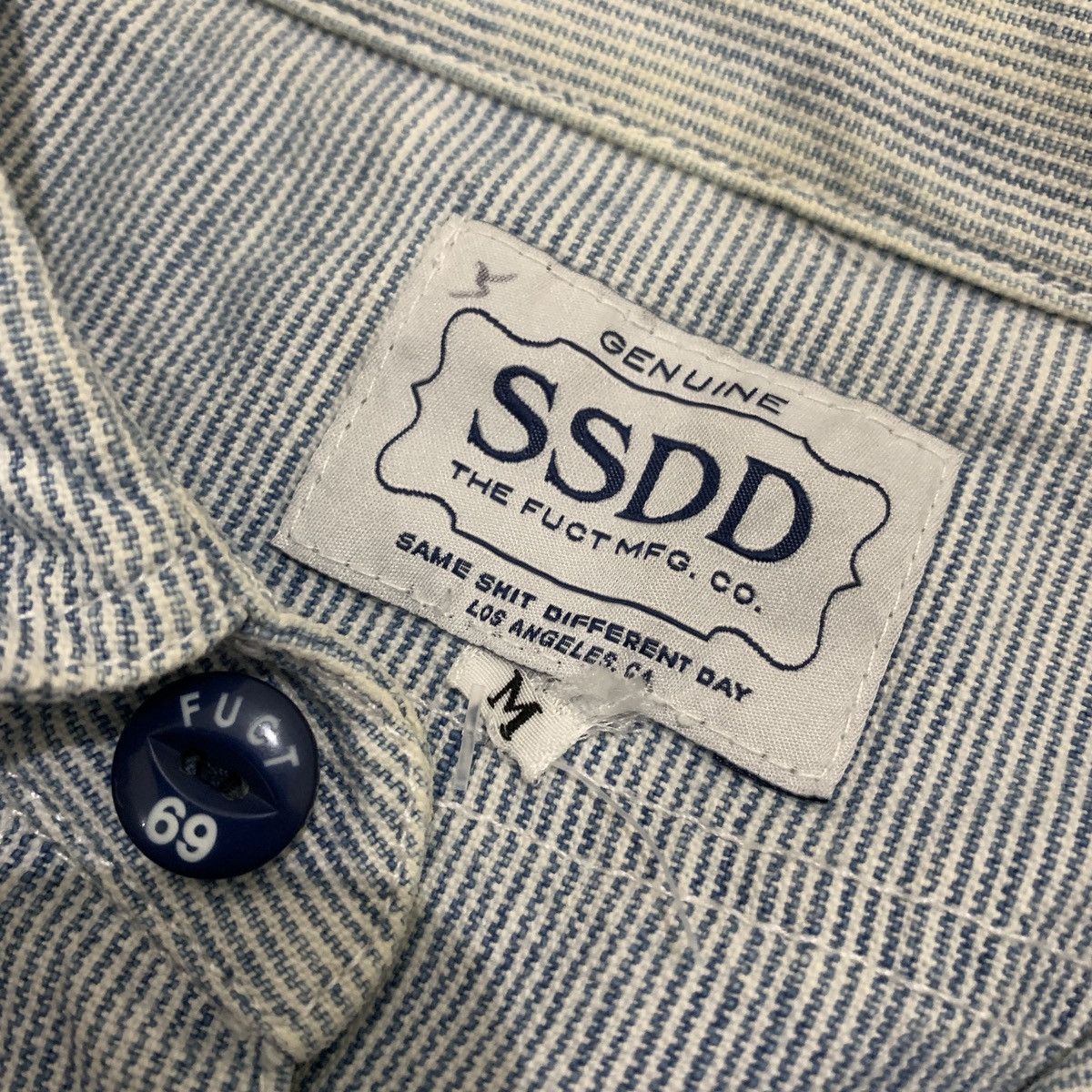 FUCT SSDD FUCT WORK SHIRT “ Powerful Equipment” Size US M / EU 48-50 / 2 - 4 Thumbnail