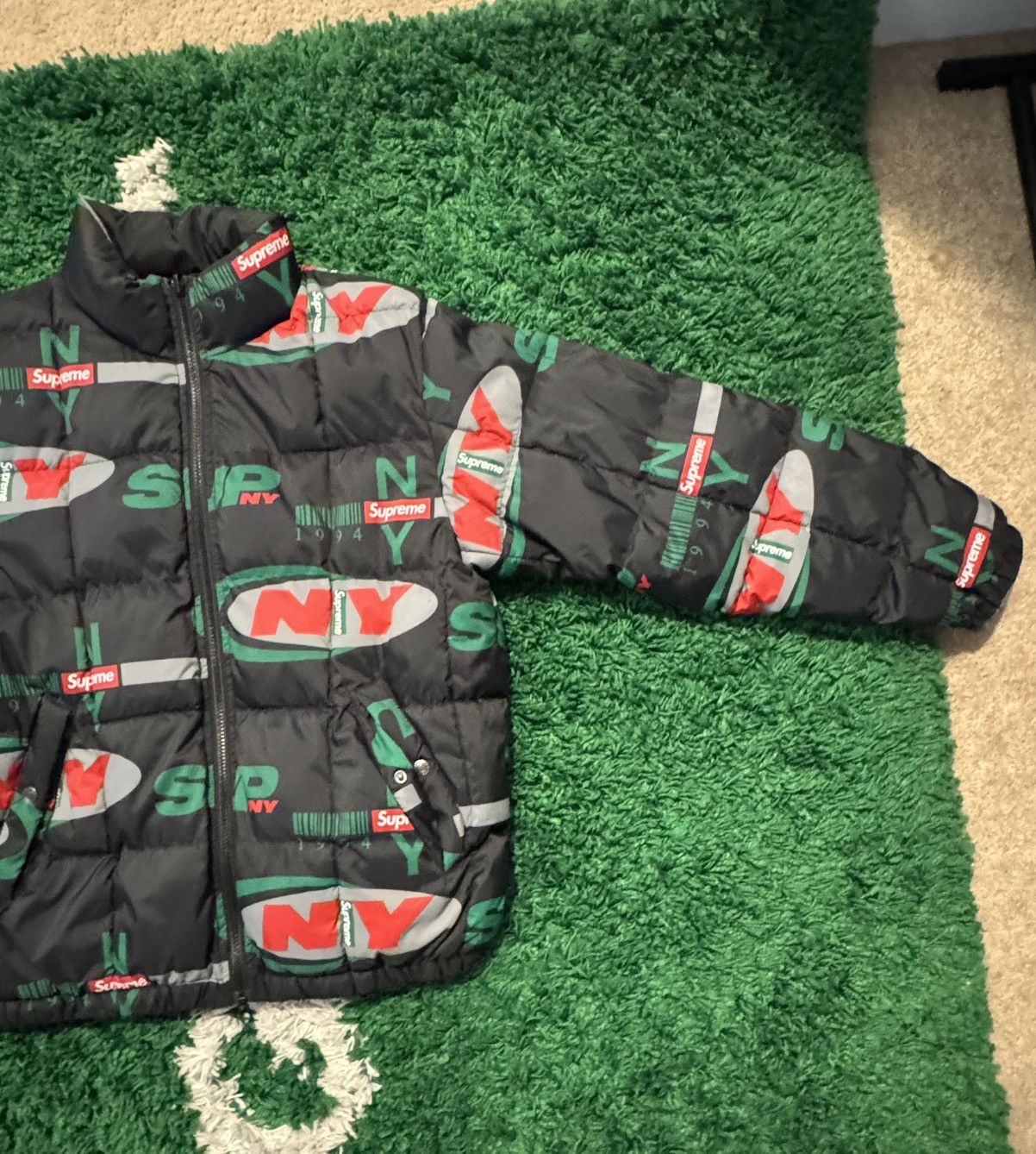 Supreme Supreme Supreme NY Reversible Puffy Jacket Size US M / EU 48-50 / 2 - 4 Thumbnail