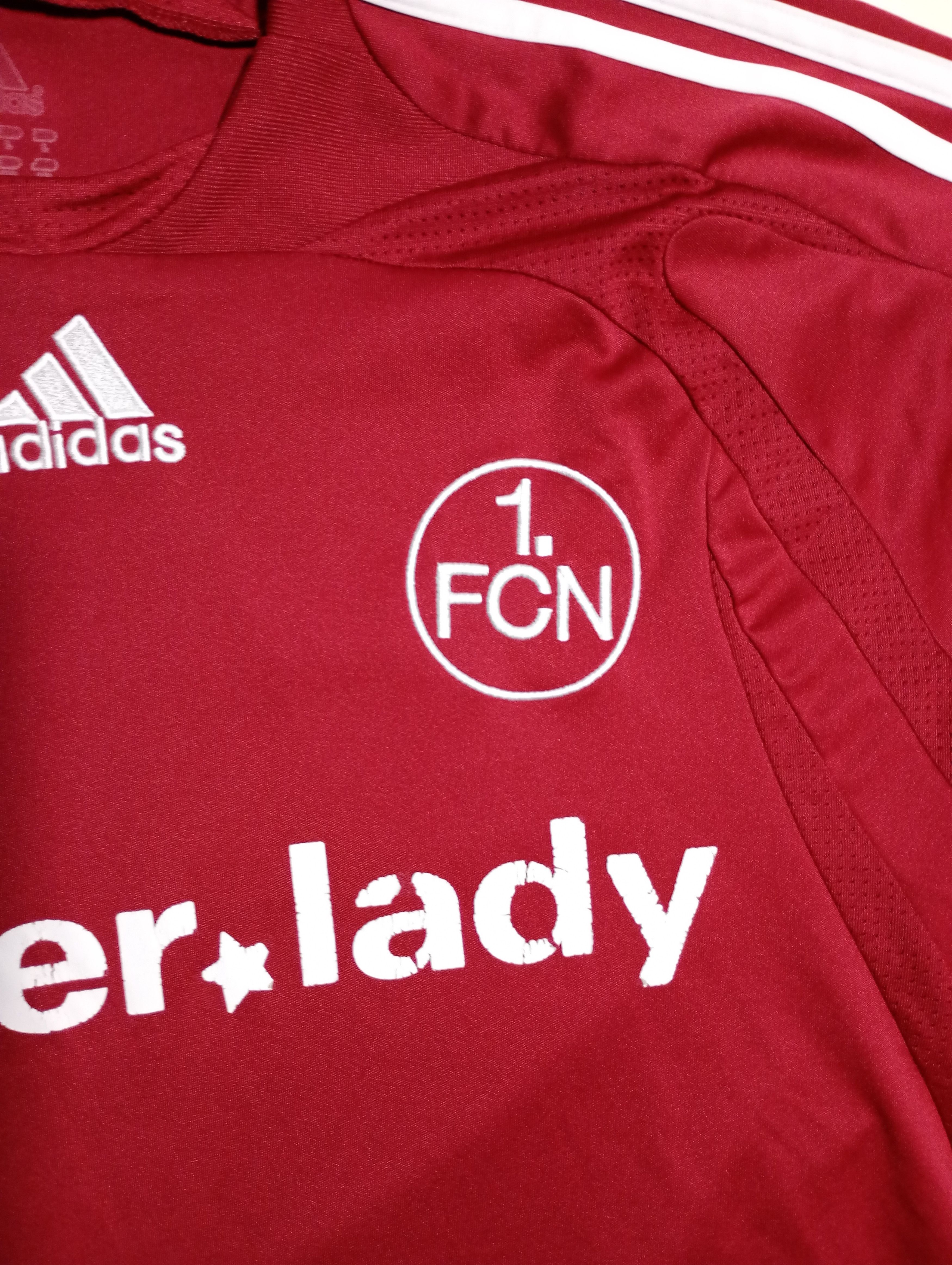 Adidas Adidas Nuremberg FC Home Jersey 2007-2008 Size US L / EU 52-54 / 3 - 8 Thumbnail