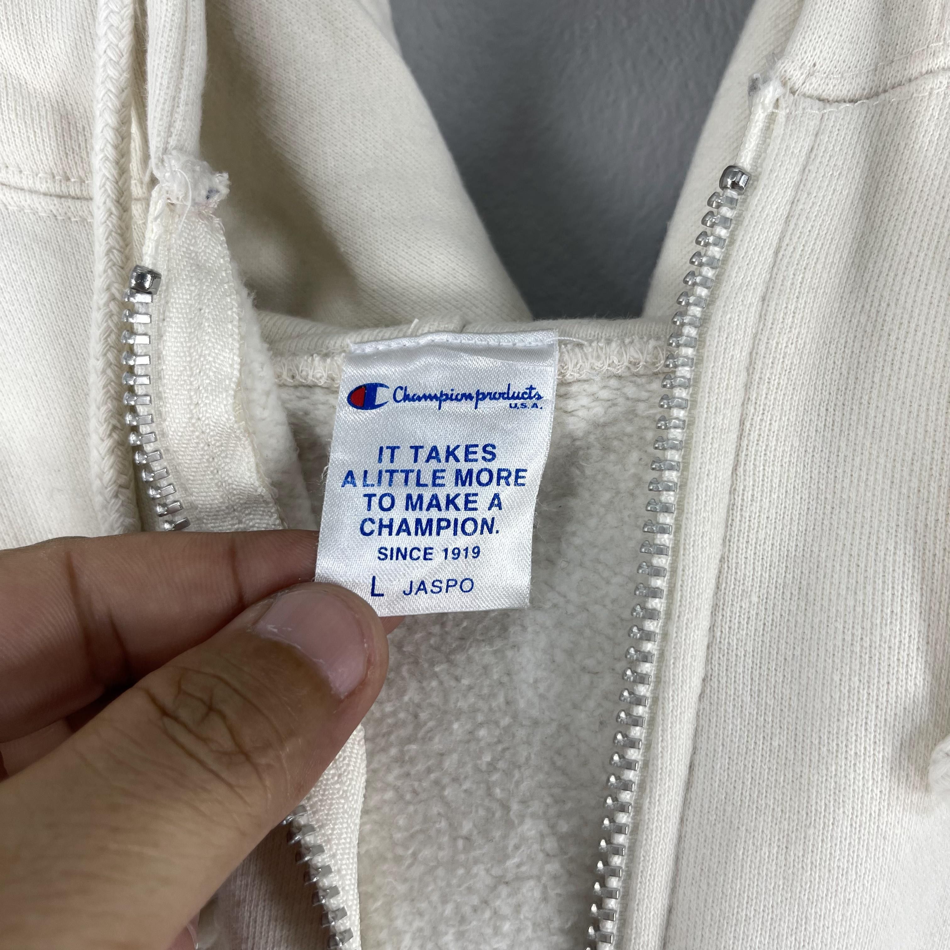 Champion Vintage 90's CHAMPION Fully Zipper Sweatshirt Hoodie Size US M / EU 48-50 / 2 - 7 Thumbnail