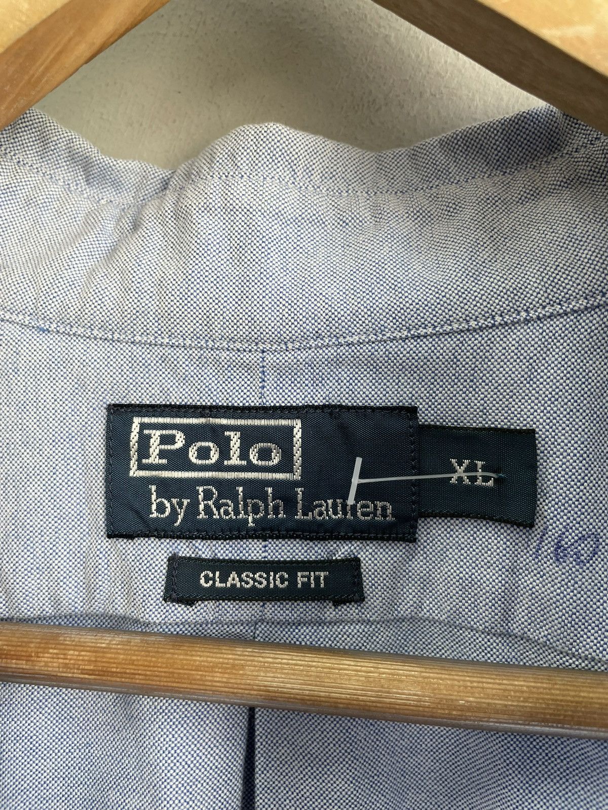 Polo Ralph Lauren y2k casual vintage Polo Ralph bear cotton shirt button up Size US XL / EU 56 / 4 - 4 Thumbnail