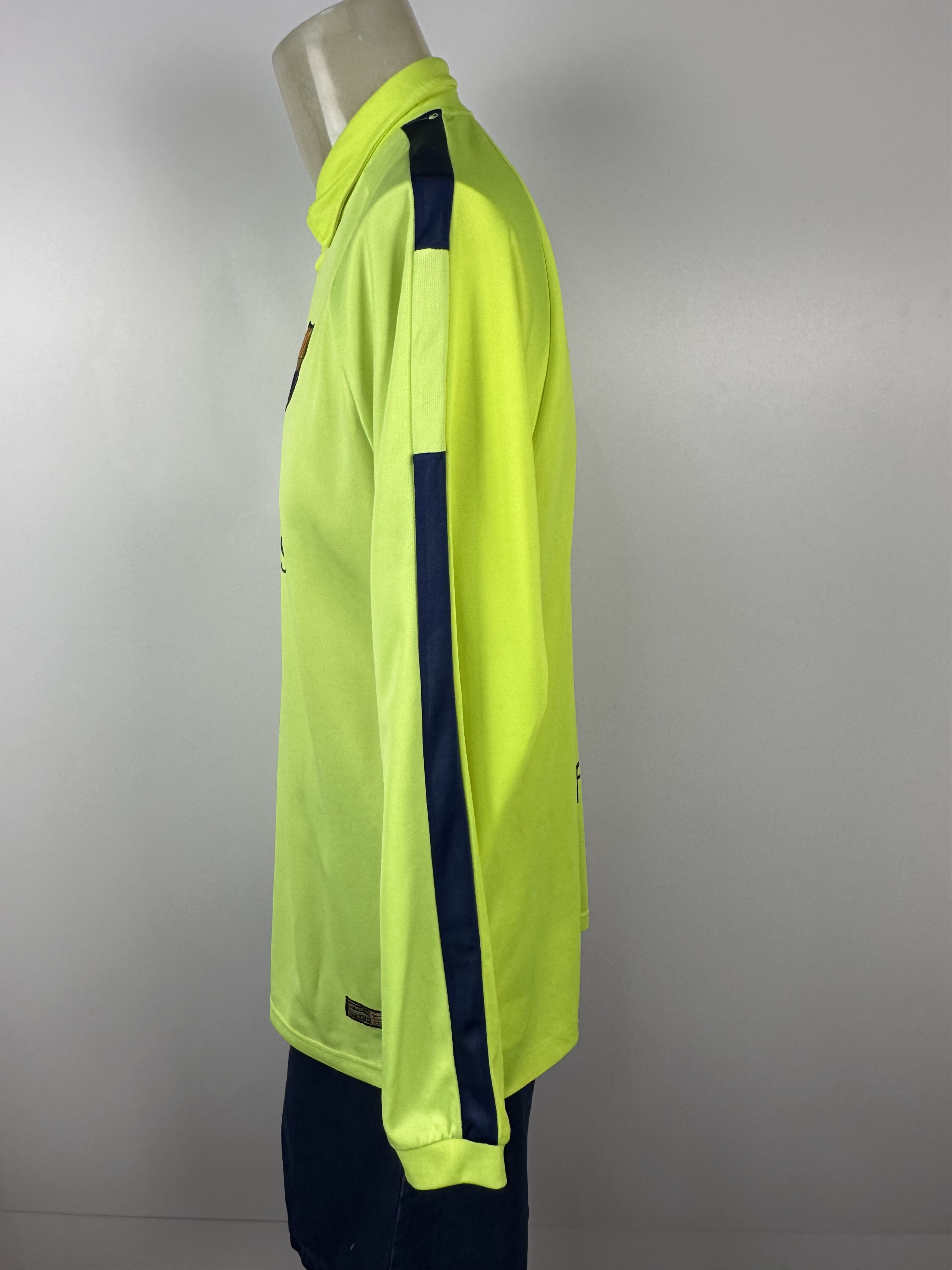 Nike BARCELONA 2014 FOOTBALL SHIRT SOCCER JERSEY LONG SLEEVE NIKE Size US XL / EU 56 / 4 - 7 Thumbnail