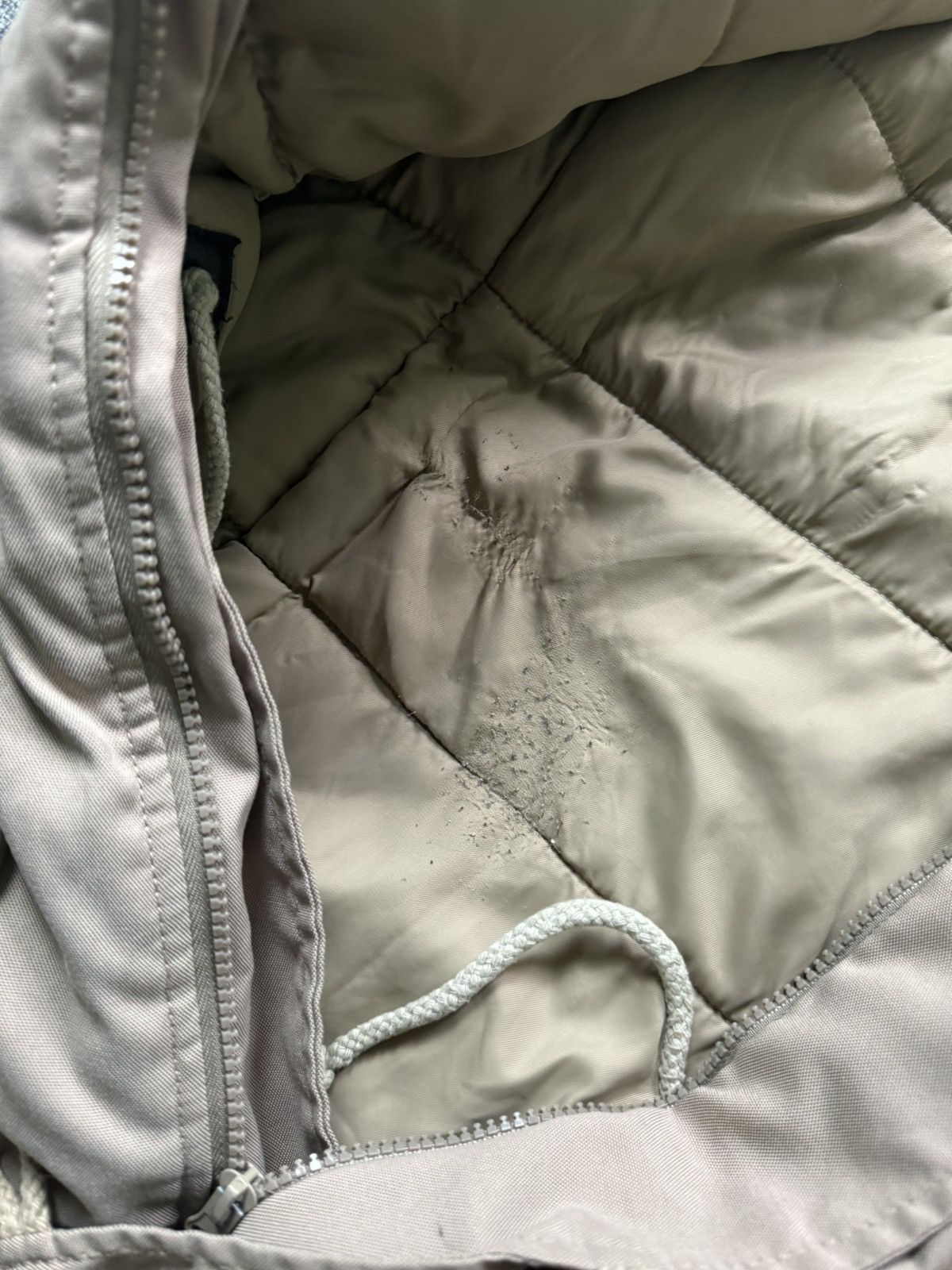 Alpha Industries × Vintage Vintage Alpha Industries Diwn Jacket Parkas Faux Fur Size S / US 4 / IT 40 - 7 Thumbnail