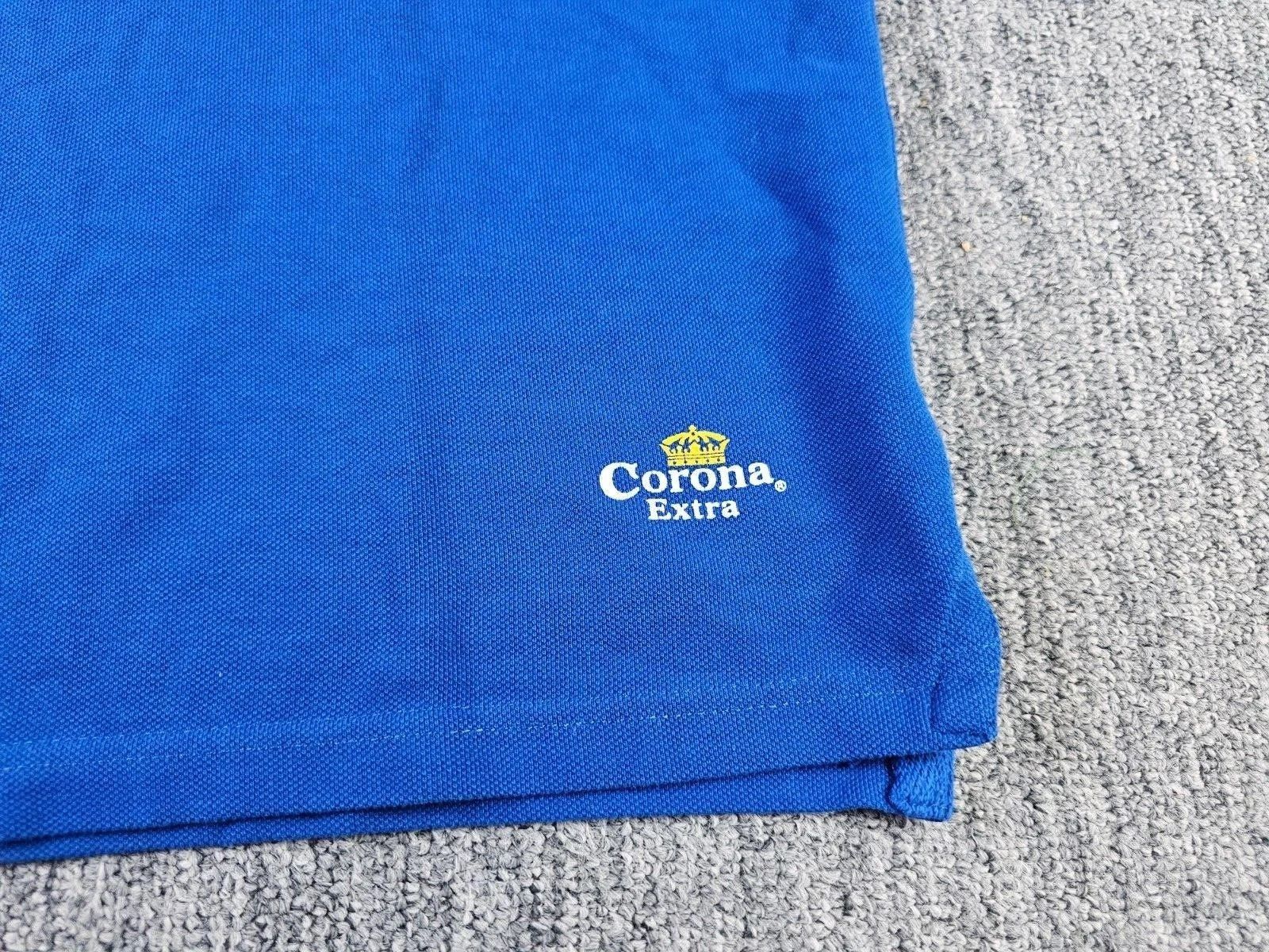 Other Corona Extra Vintage Promo Polo Shirt Embroidered Men 2XL Size US XXL / EU 58 / 5 - 6 Thumbnail