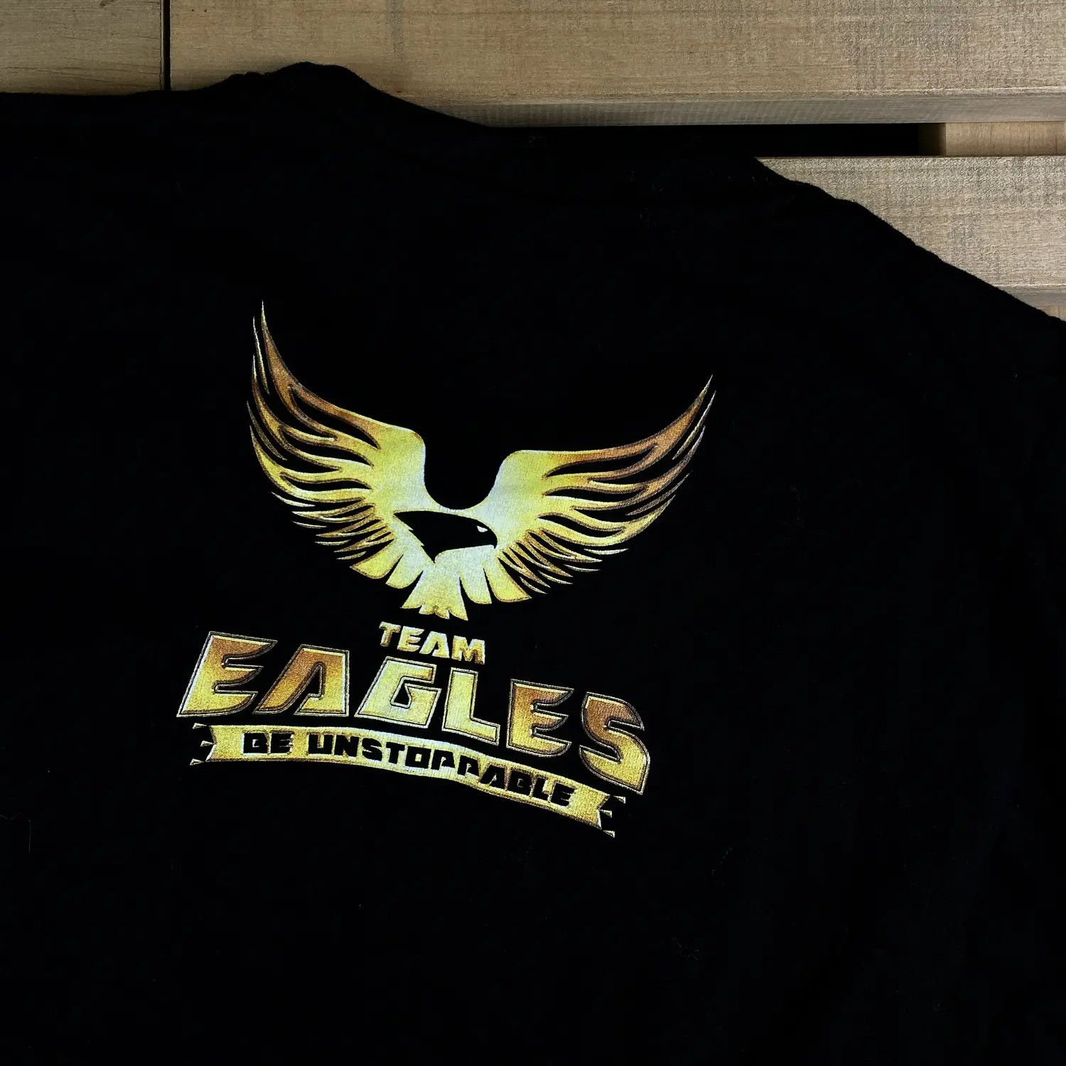 Vintage Mens Vintage T Shirt Team Eagles Be Unstoppable Size S Size US S / EU 44-46 / 1 - 6 Thumbnail