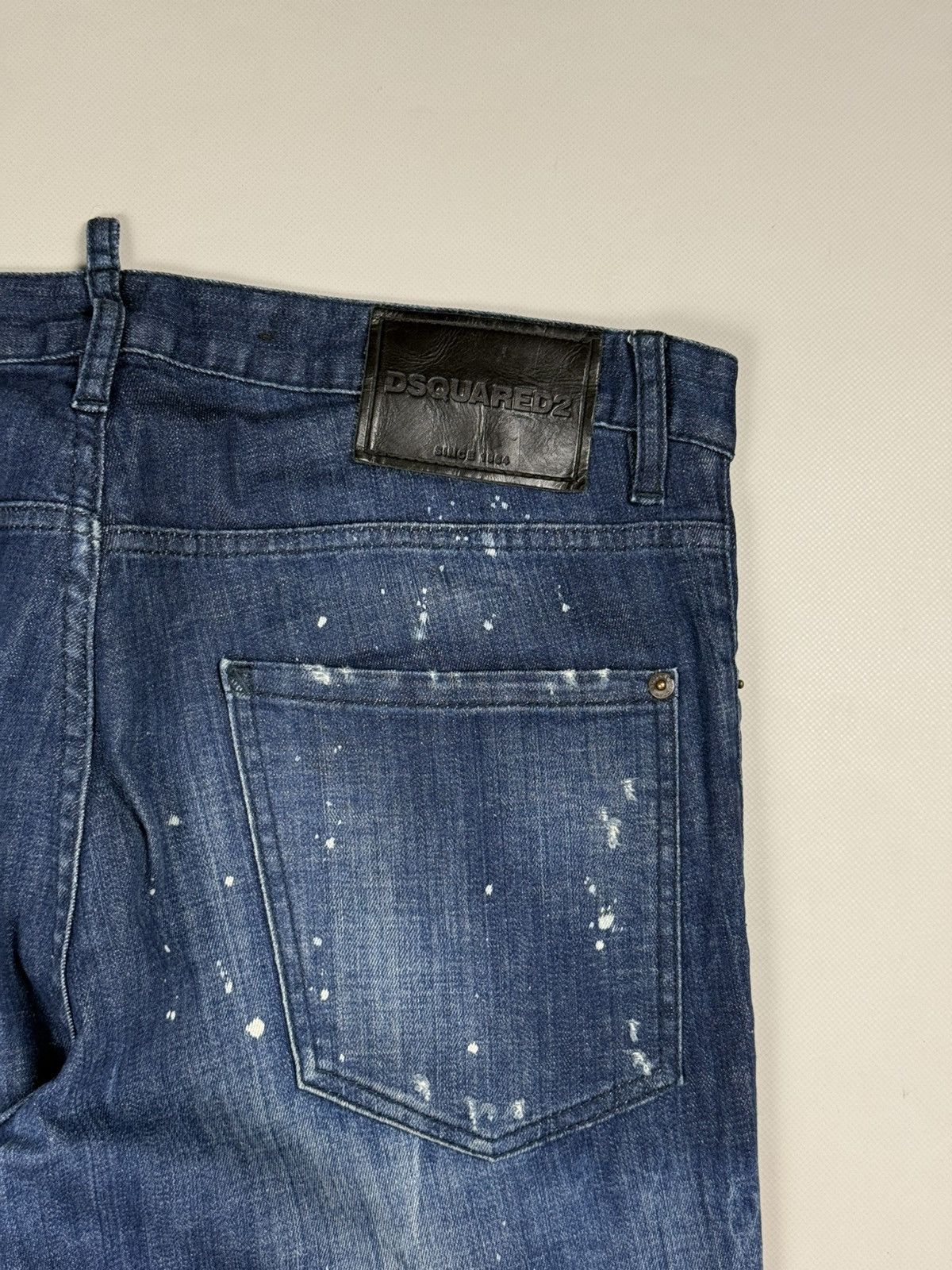 Dsquared2 Dsquared 2 Men’s Skinny Distressed Denim Jeans Size 48 / M Size US 32 / EU 48 - 24 Thumbnail