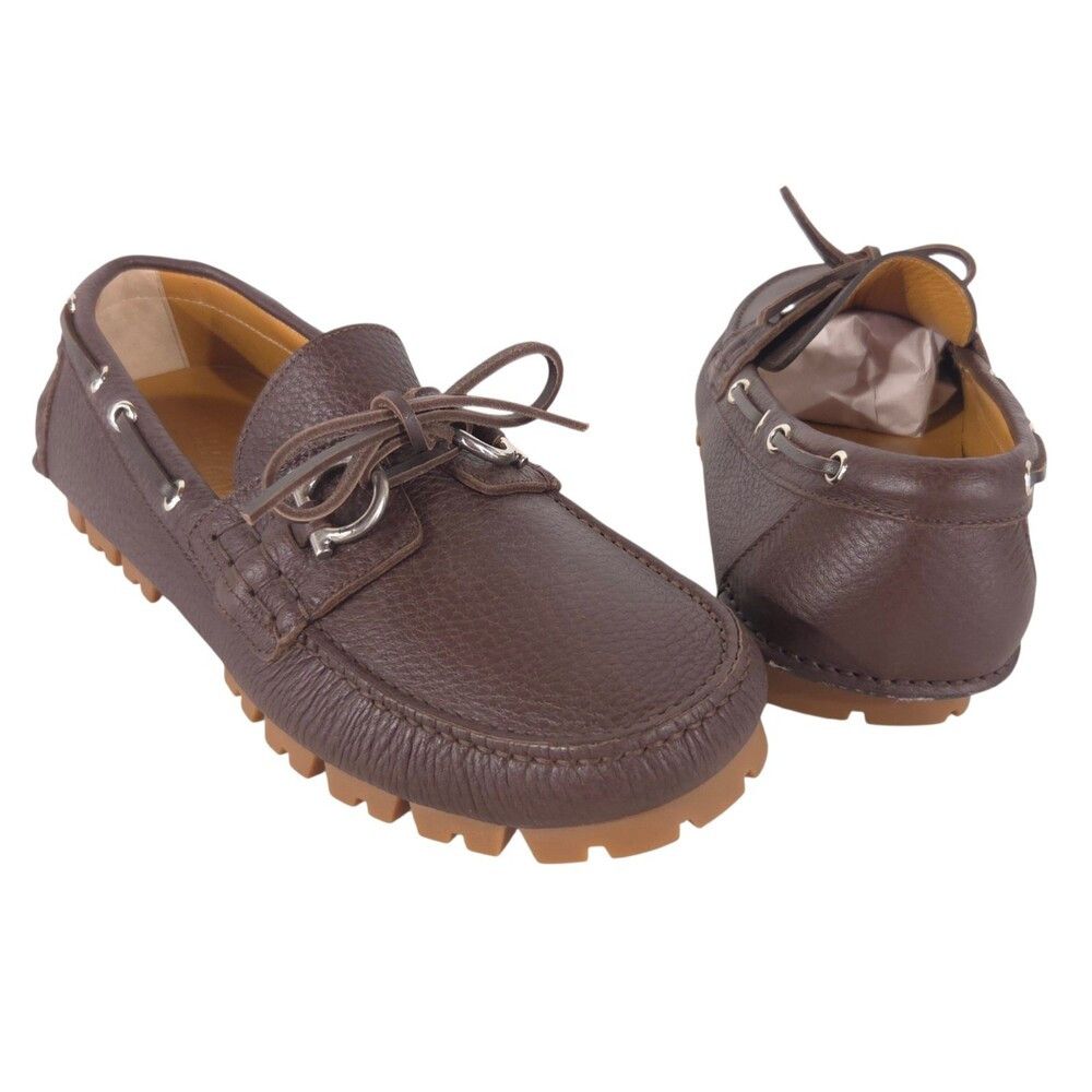 Salvatore Ferragamo Salvatore Ferragamo Lug Sole Loafers US 7.5 EU 37.5 Womens Size US 7.5 / IT 37.5 - 1 Thumbnail