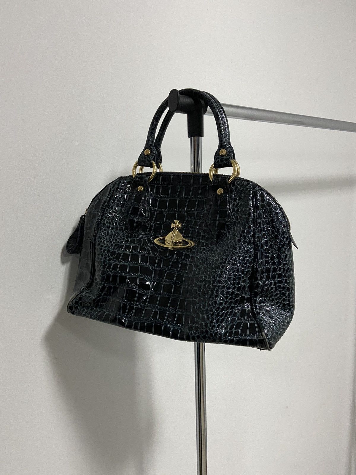 Other Vivienne Westwood crocodile skin style bag jasmine tote Size ONE SIZE - 8 Thumbnail