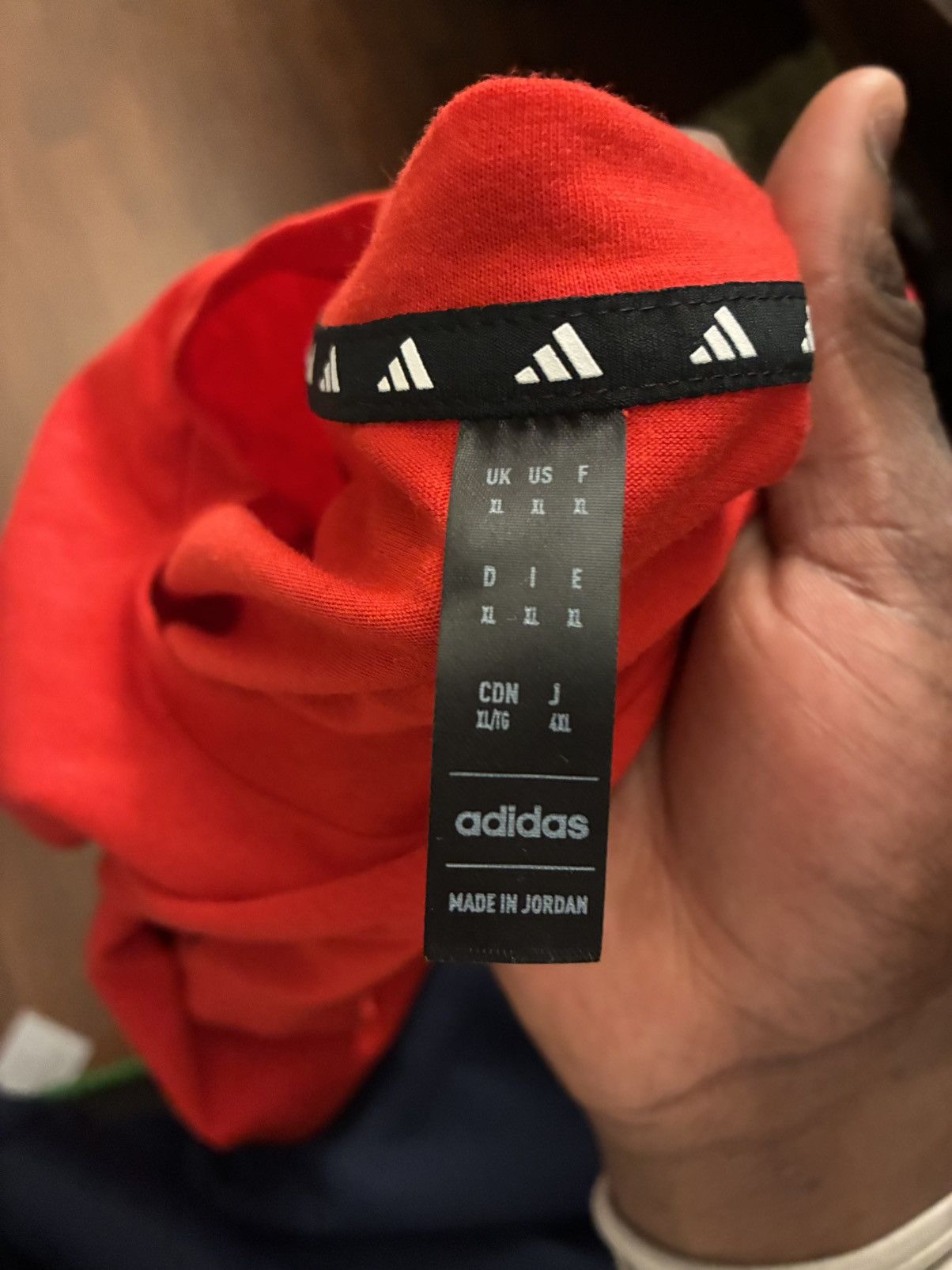 Adidas Adidas red t-shirt, Size XL #athleticwear #fitness Size US XL / EU 56 / 4 - 3 Thumbnail