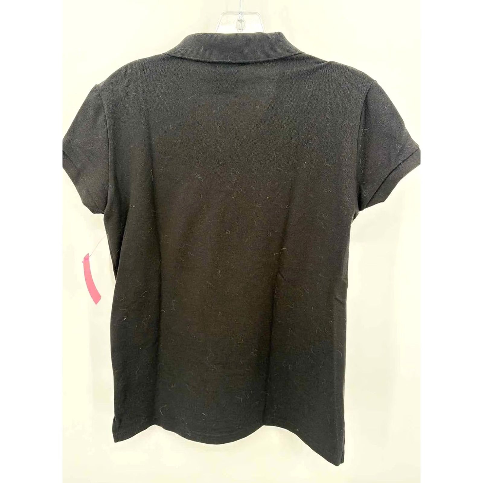 Lacoste Lacoste Black Polo Blouse Large Size L / US 10 / IT 46 - 2 Thumbnail