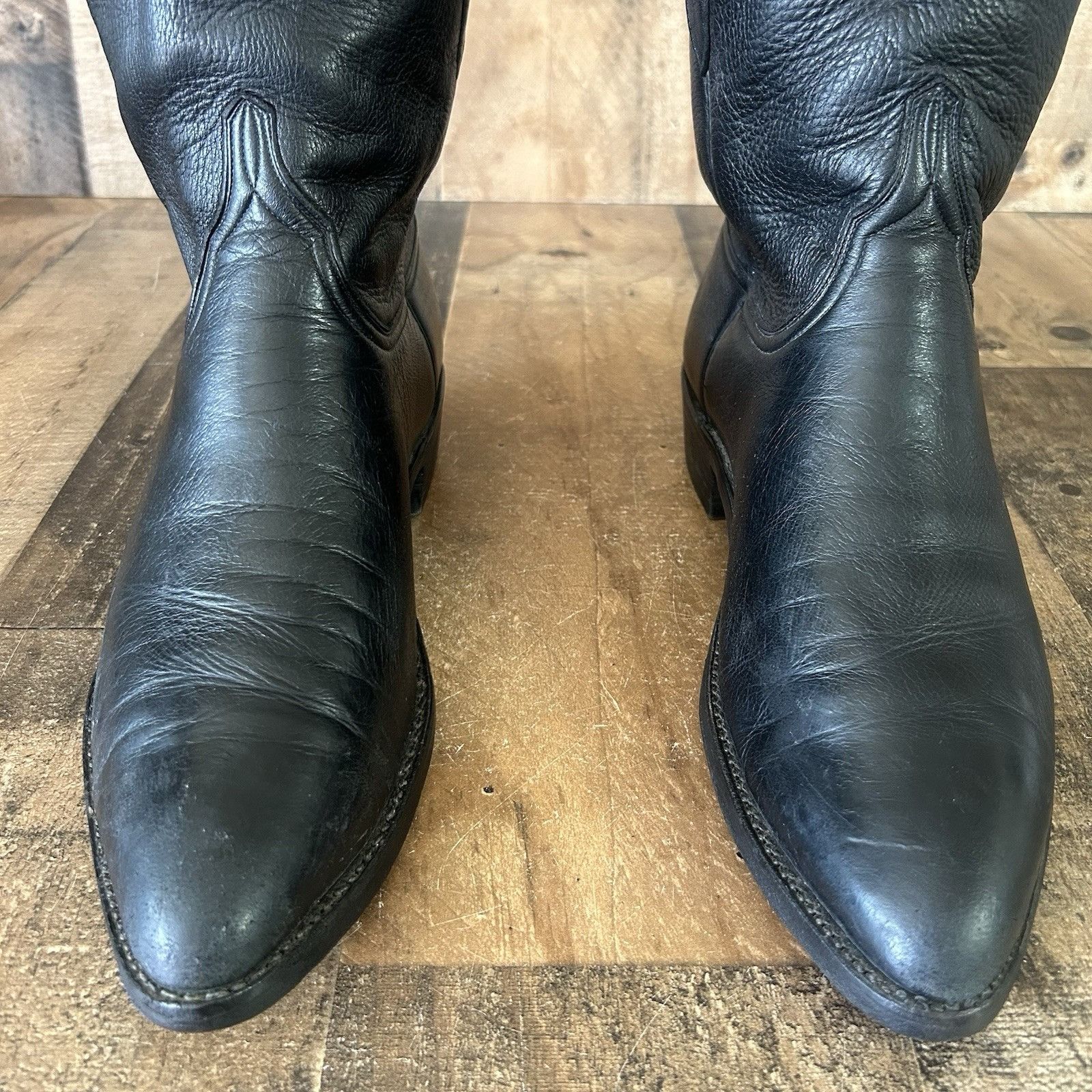 Lucchese Lucchese Classics Soft Leather Cowboy Boots Mens 10.5 D Size US 10.5 / EU 43-44 - 10 Thumbnail