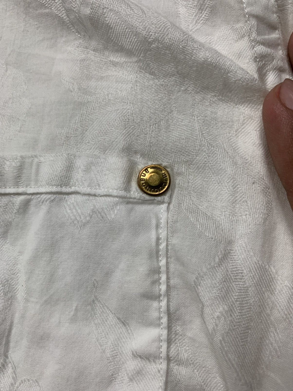 ANACHRONORM Anachonorm white button up shirt Size US M / EU 48-50 / 2 - 4 Thumbnail