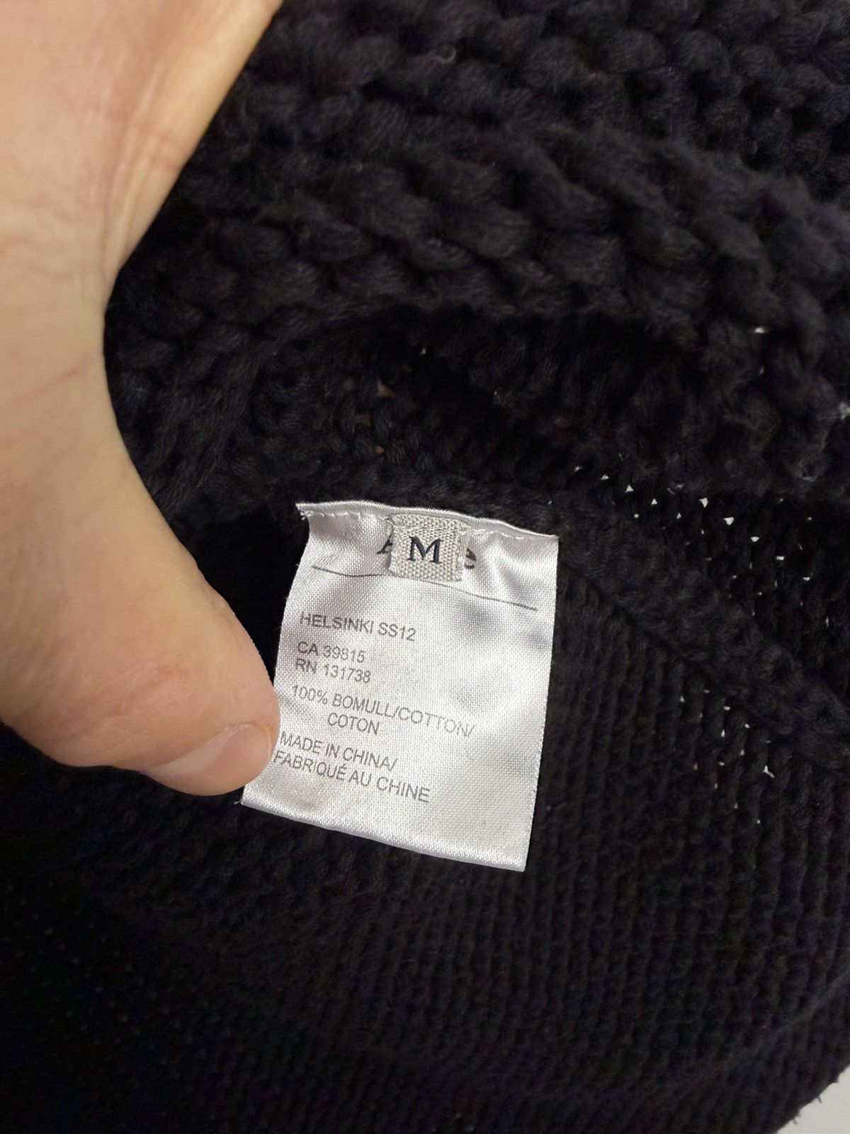 Acne Studios Acne Archive Helsinki ss12 knit heavy sweater Size US M / EU 48-50 / 2 - 6 Thumbnail