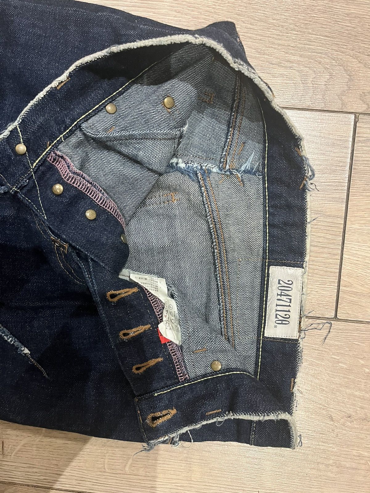 20471120 20471120 Denim Skirt Rare Size 34" / US 12 / IT 48 - 6 Thumbnail