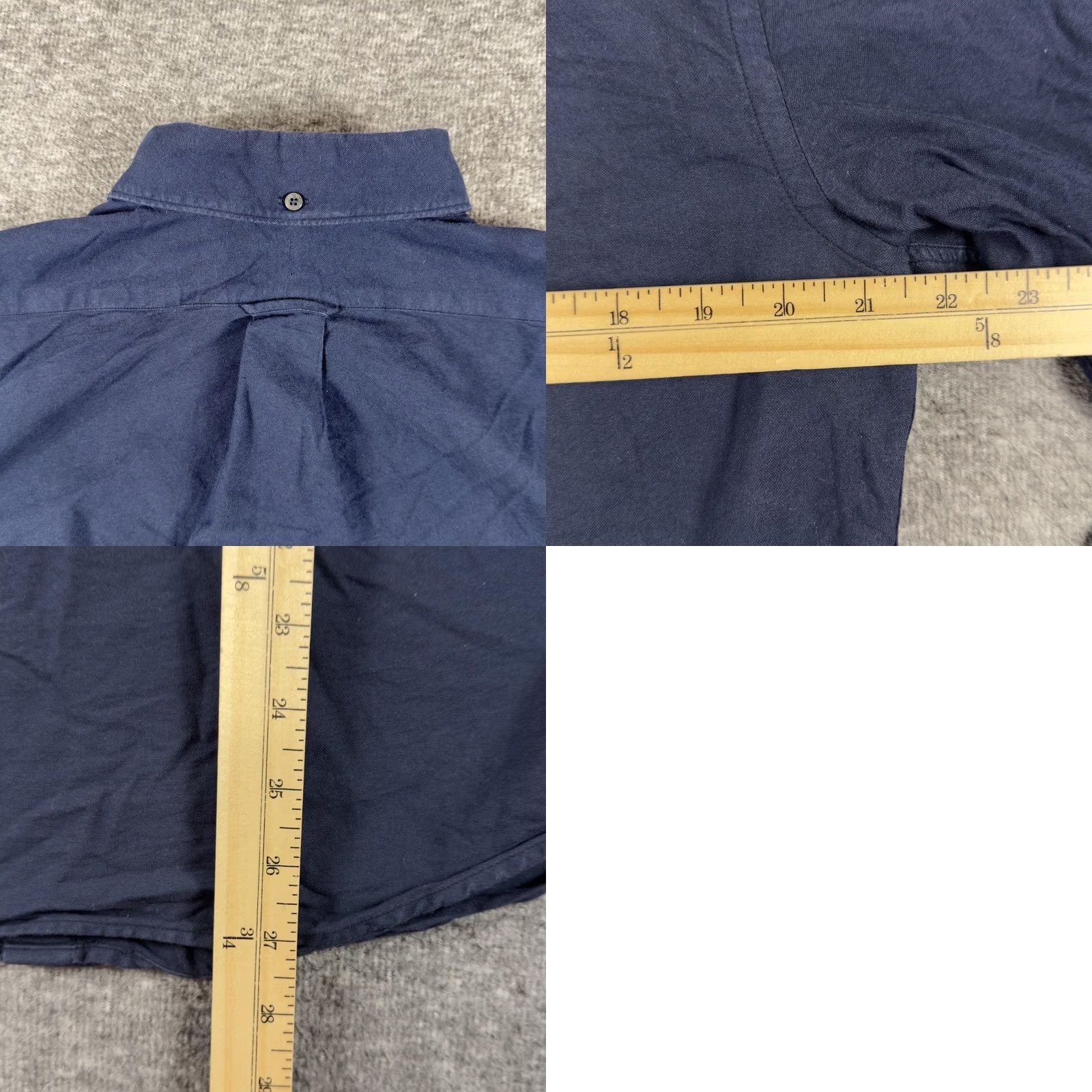 Todd Snyder Todd Snyder Shirt Mens Medium Blue Solid Long Sleeve Button-Down Cotton Portugal Size US M / EU 48-50 / 2 - 8 Thumbnail