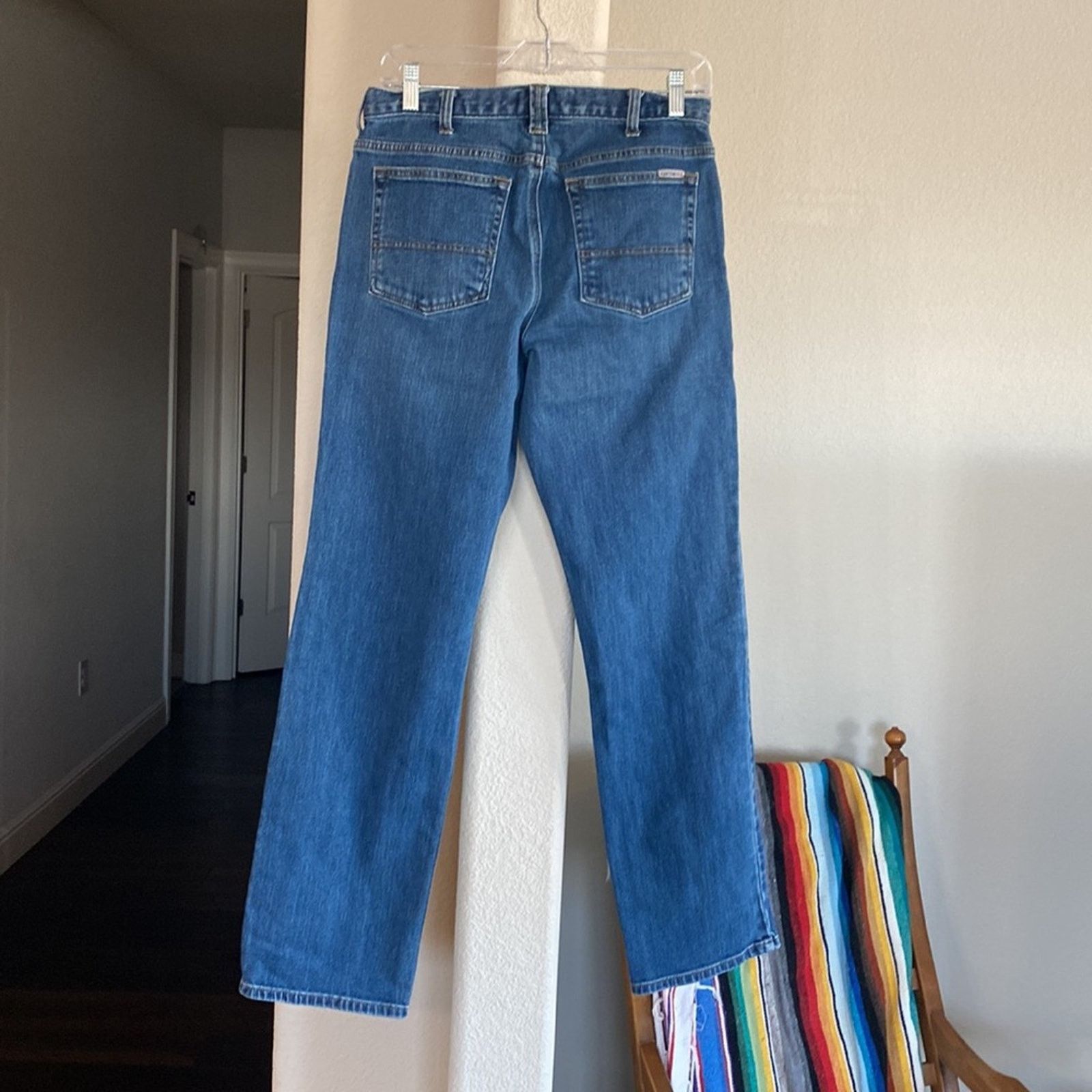 Carhartt Carhartt original fit straight leg jean ranch outdoor sz 8 Size 30" / US 8 / IT 44 - 5 Thumbnail