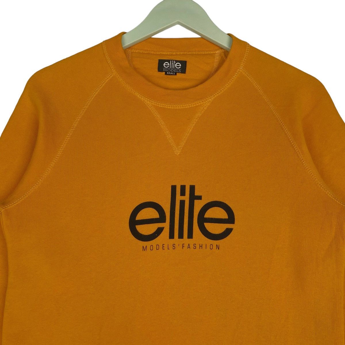 Designer × Vintage Elite Sweatshirt Crewneck Pullover Jumper Size XS / US 0-2 / IT 36-38 - 2 Thumbnail