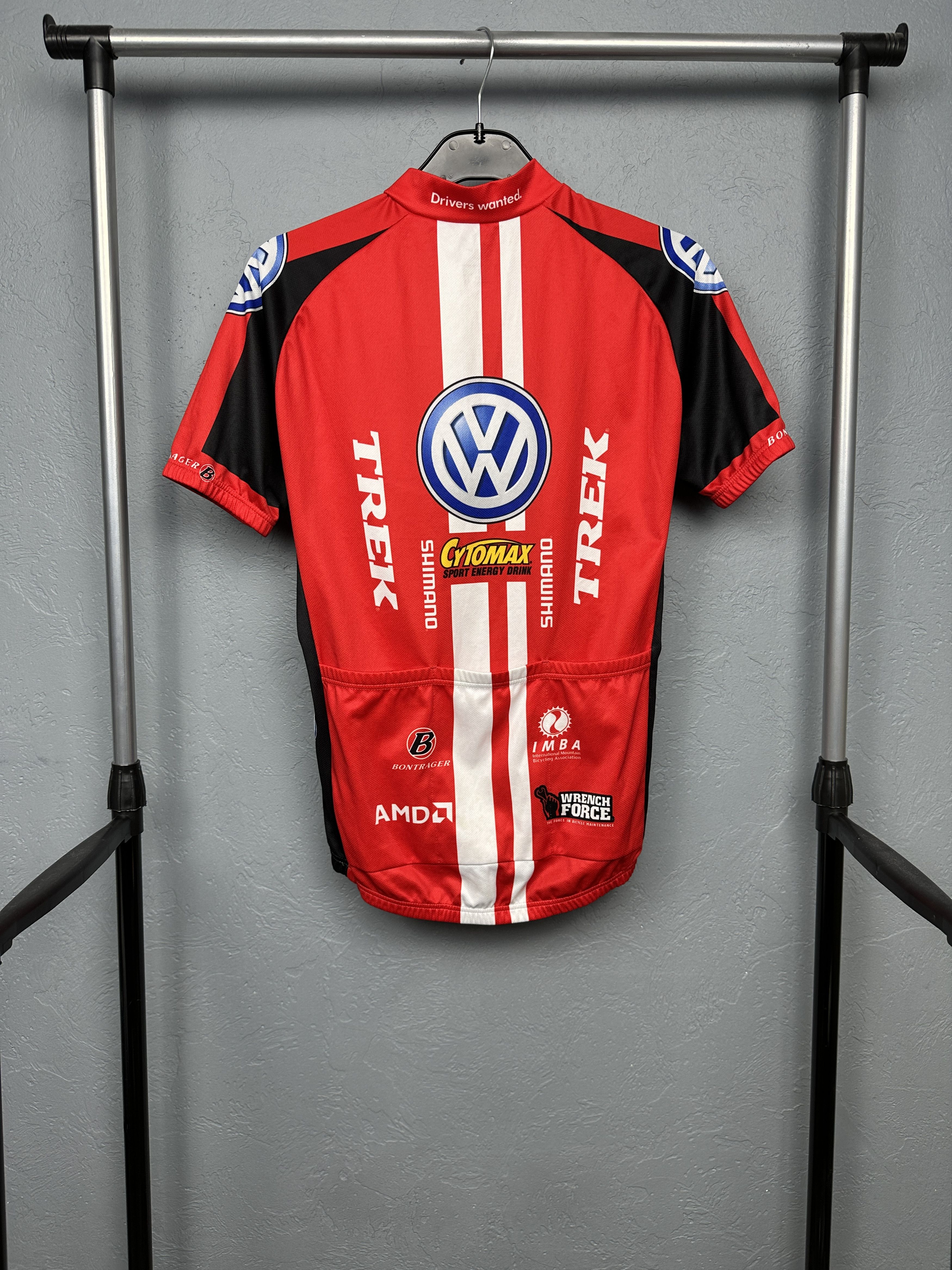 Nike Nike Volkswagen Mens Cycling Jersey T-Shirt Size US S / EU 44-46 / 1 - 10 Thumbnail