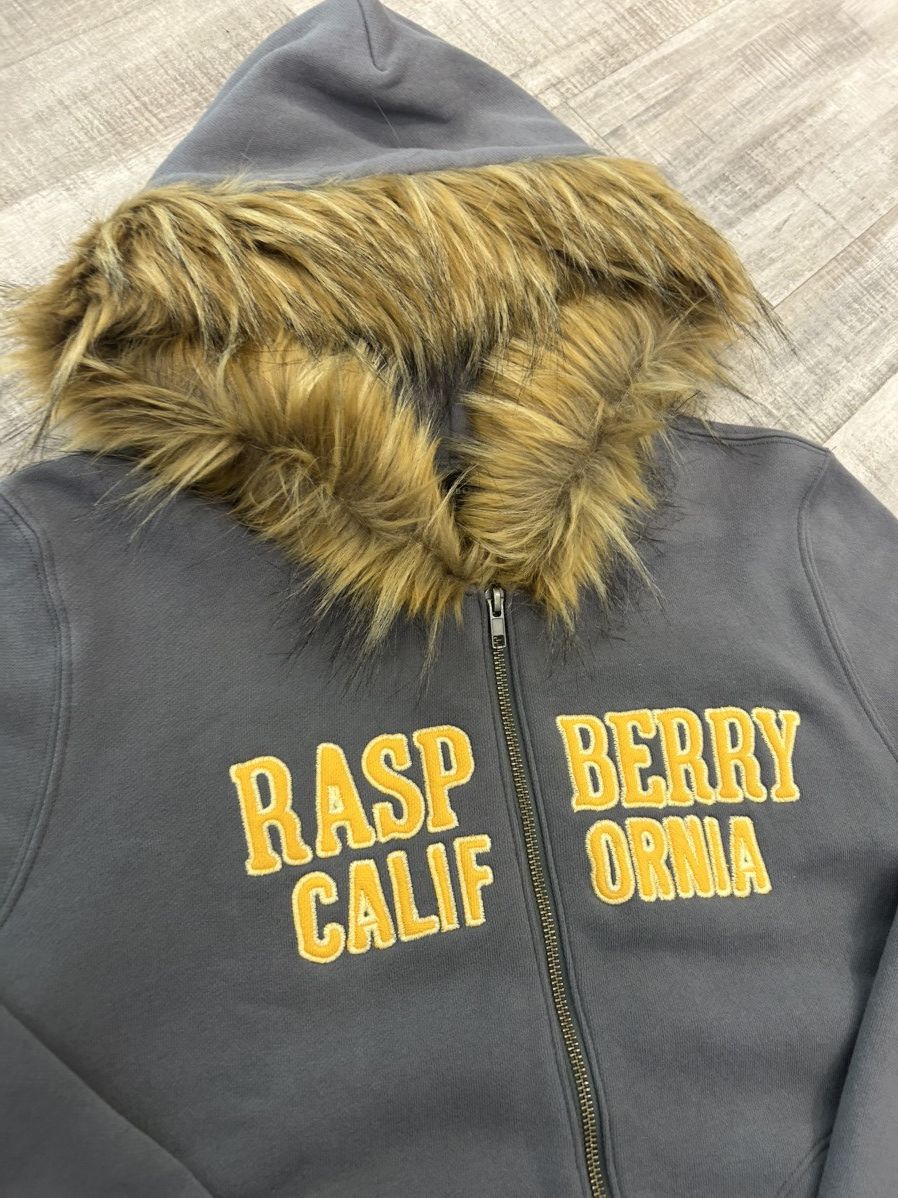 The GV Gallery The GV Gallery Womens Paris Hilton Faux Fur Zip Up Hoodie Size L / US 10 / IT 46 - 5 Thumbnail