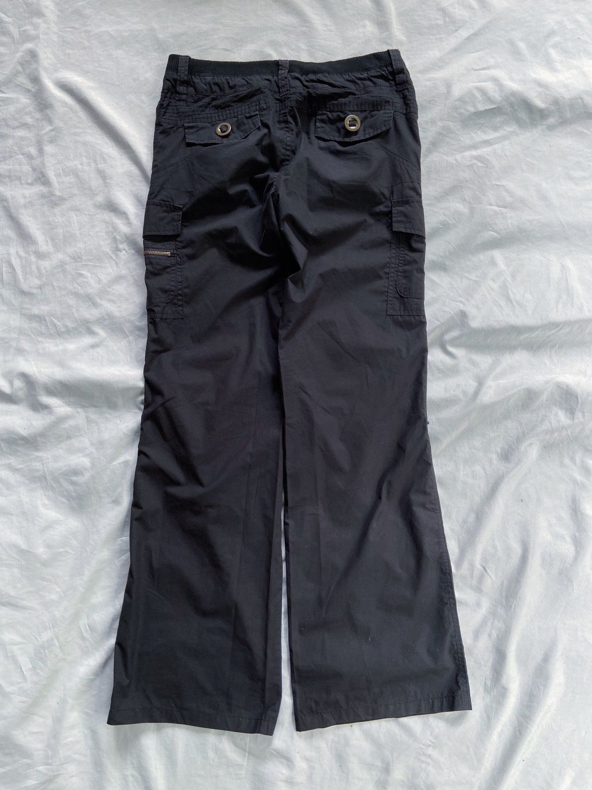 If Six Was Nine BEAUMONT CARR CARGO FLARED PANTS Size US 31 - 13 Thumbnail