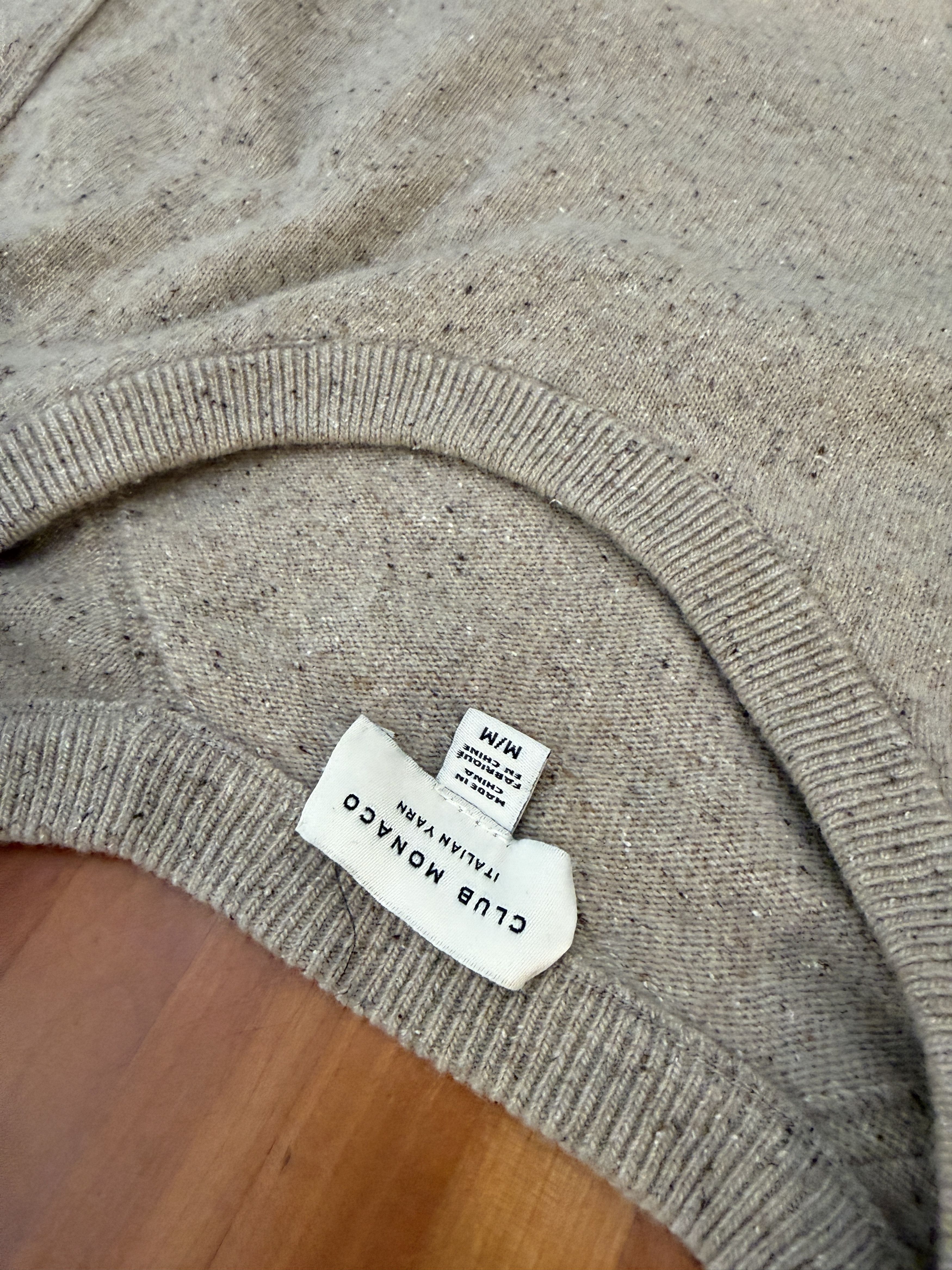Club Monaco Club Monaco Cashmere-blend Speckled Knit Sweater Size US M / EU 48-50 / 2 - 3 Thumbnail