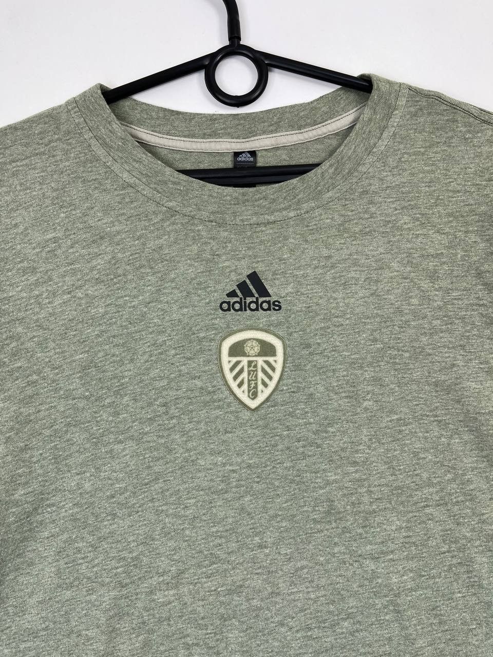 Adidas Leeds United T Shirt Adidas Graphic Logo Tee Green Mens L Size US L / EU 52-54 / 3 - 2 Thumbnail