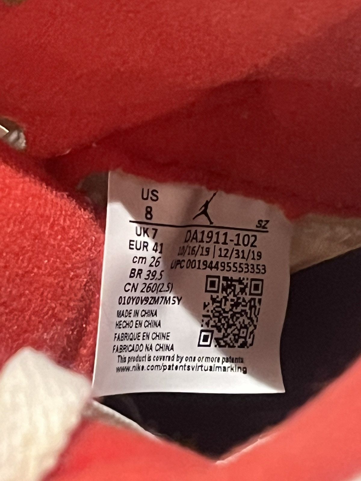 Jordan Brand Nike Air Jordan 5 Retro "Fire Red" Size US 8 / EU 41 - 14 Thumbnail