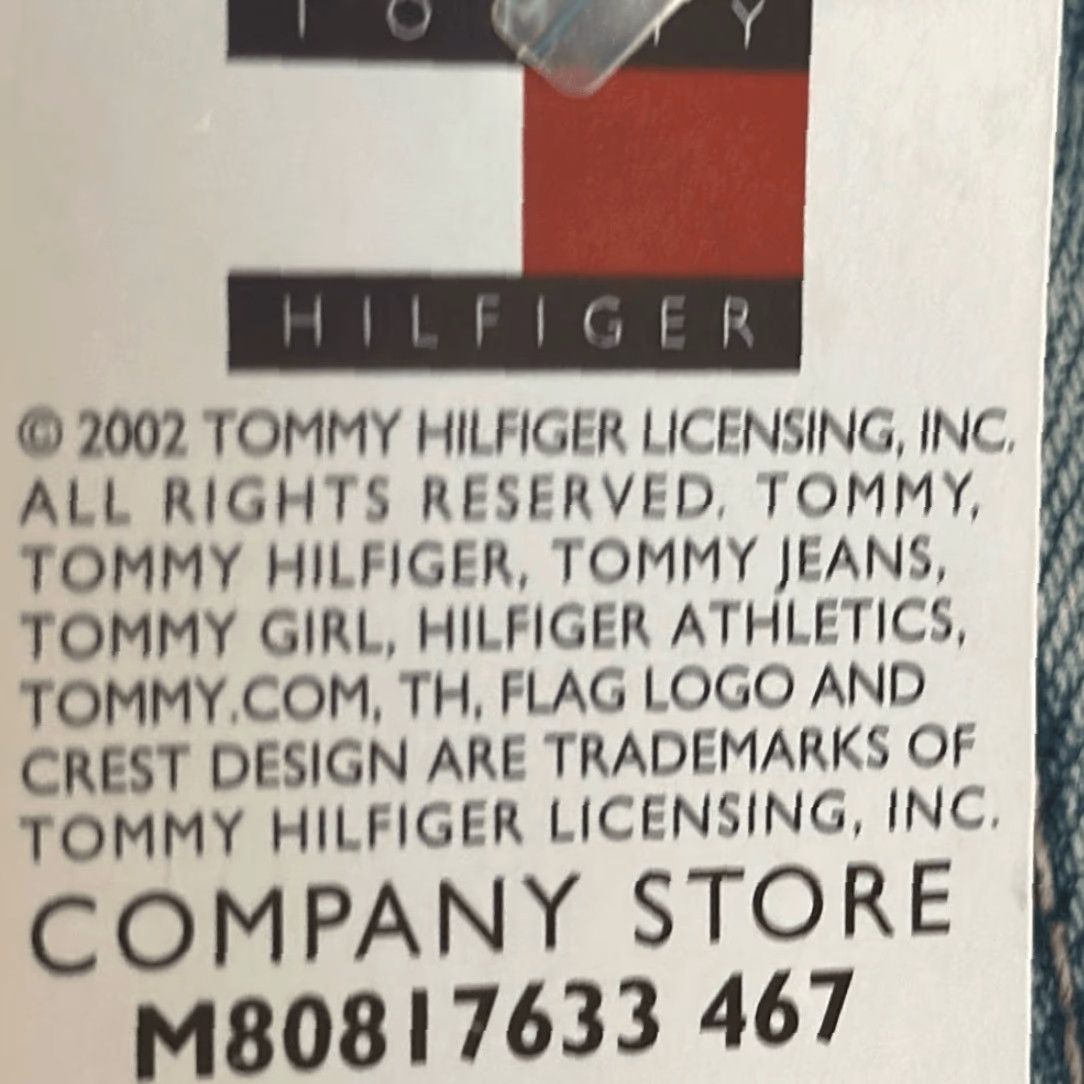 Tommy Hilfiger VINTAGE Tommy Hilfiger Hipster Jeans Flare Wide-Leg 2002 Women 10 Blue Tags NEW Size 32" / US 10 / IT 46 - 4 Thumbnail