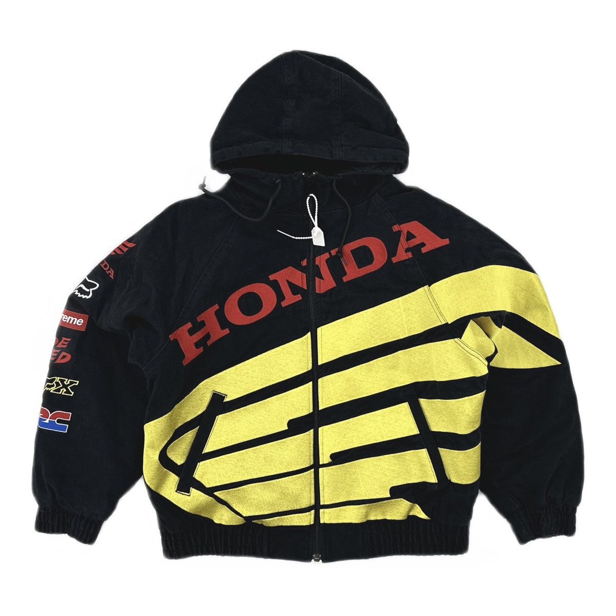 Fox Racing × Supreme Supreme Fox Racing Jacket Yellow | Grailed