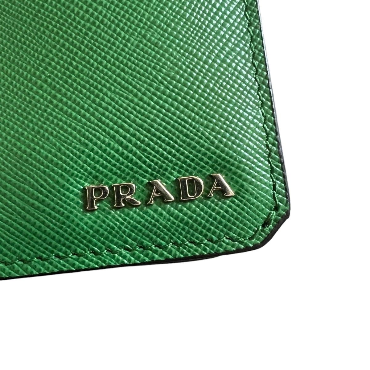Prada Prada Saffiano Logo Long Wallet Size ONE SIZE - 9 Thumbnail