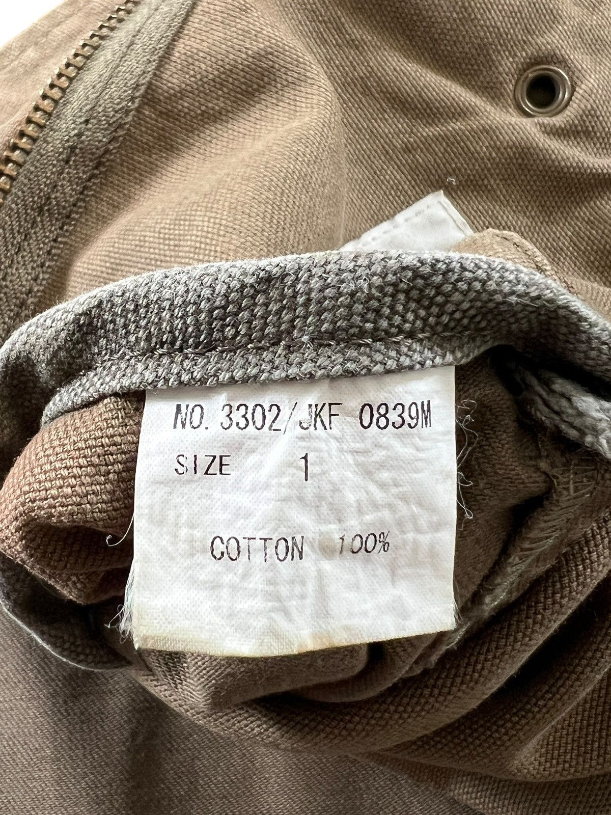 Le Grande Bleu (L.G.B.) Vintage 1990s LGB Military Cargo Jacket Size US XS / EU 42 / 0 - 23 Thumbnail