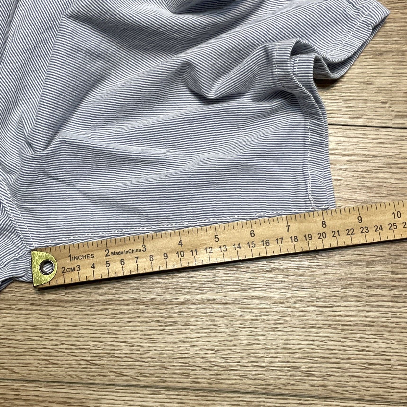 Lee Riders By Lee Striped Navy/White Shorts Size 12M Chino Women Medium? Size 34" / US 12 / IT 48 - 7 Thumbnail