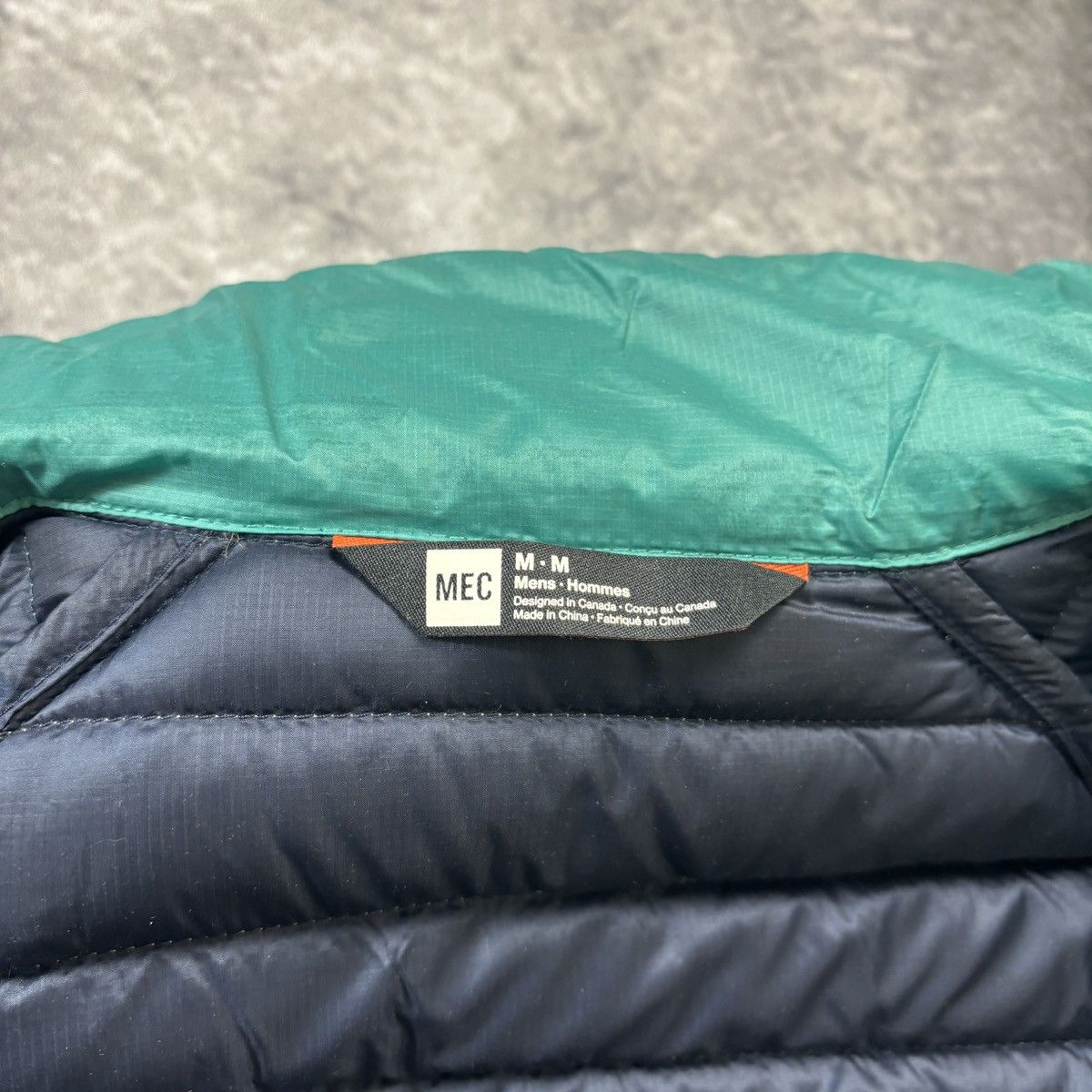 Mountain Equipment MEC Puffer Jacket 700 Down Jacket Quilted Raglan Hooded Gorp Size US M / EU 48-50 / 2 - 7 Thumbnail
